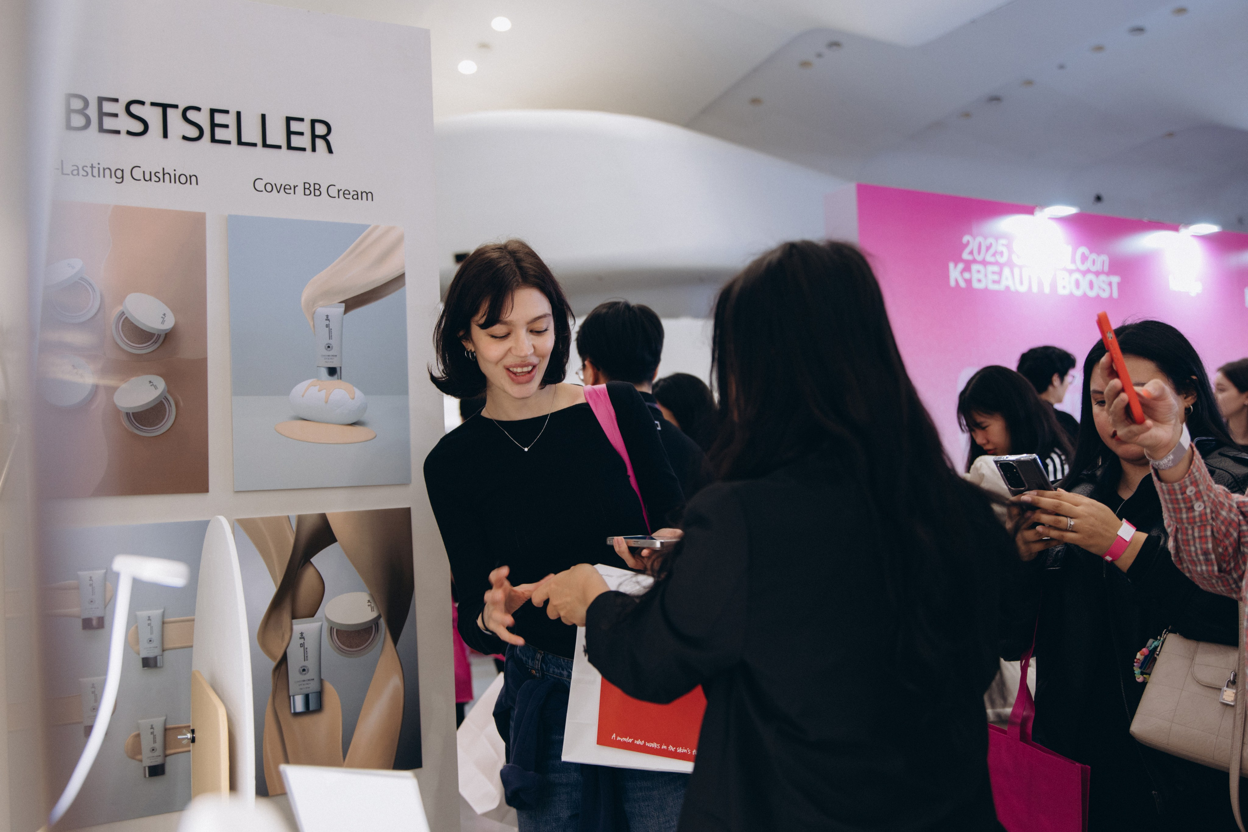 Seoul beauty expo 2025 (Black Rice). Портретный фотограф в Южной Корее Ольга Лян