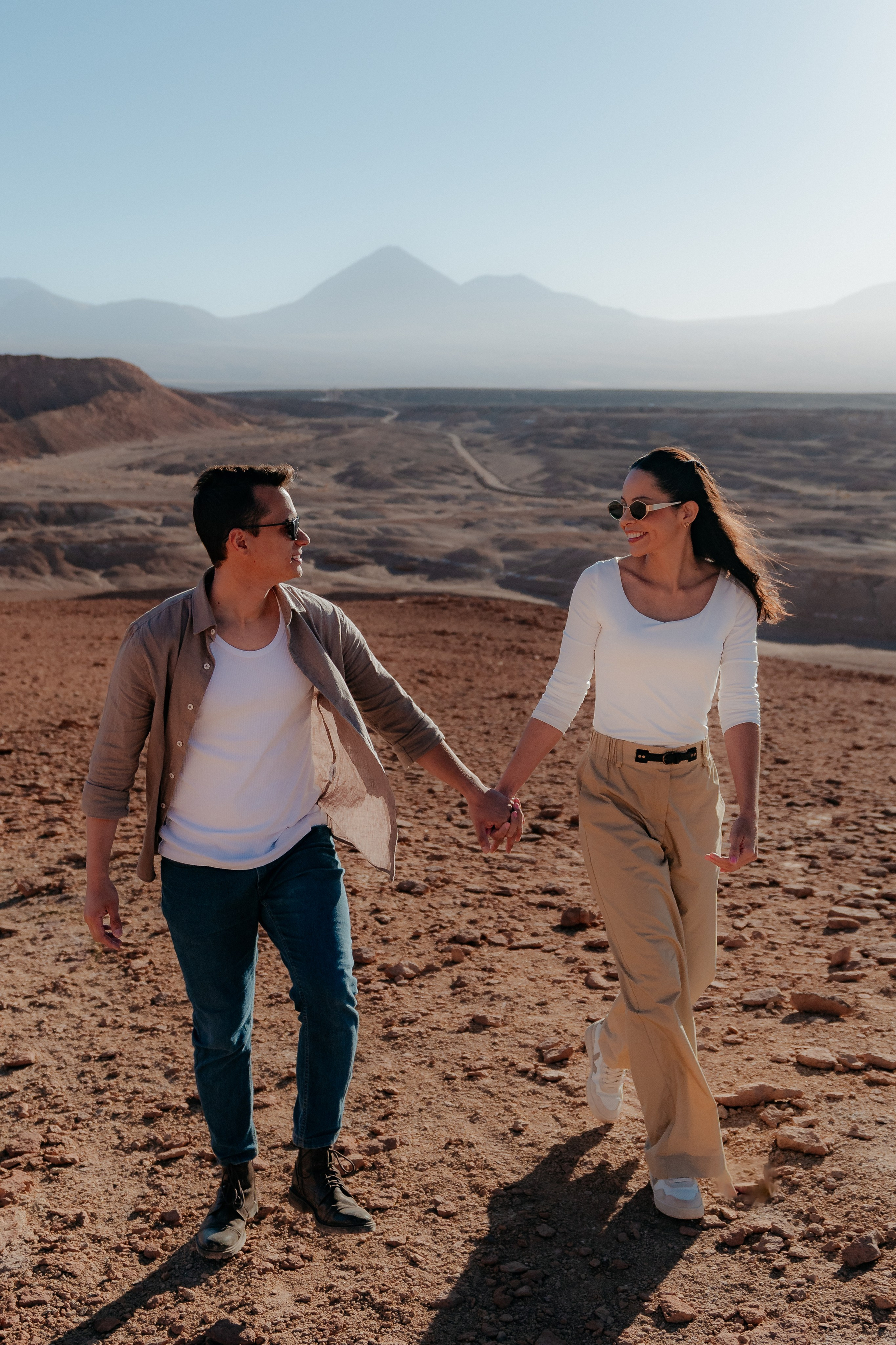 Vale dos Cogumelos — Sessão casual. Fotógrafo em San Pedro de Atacama