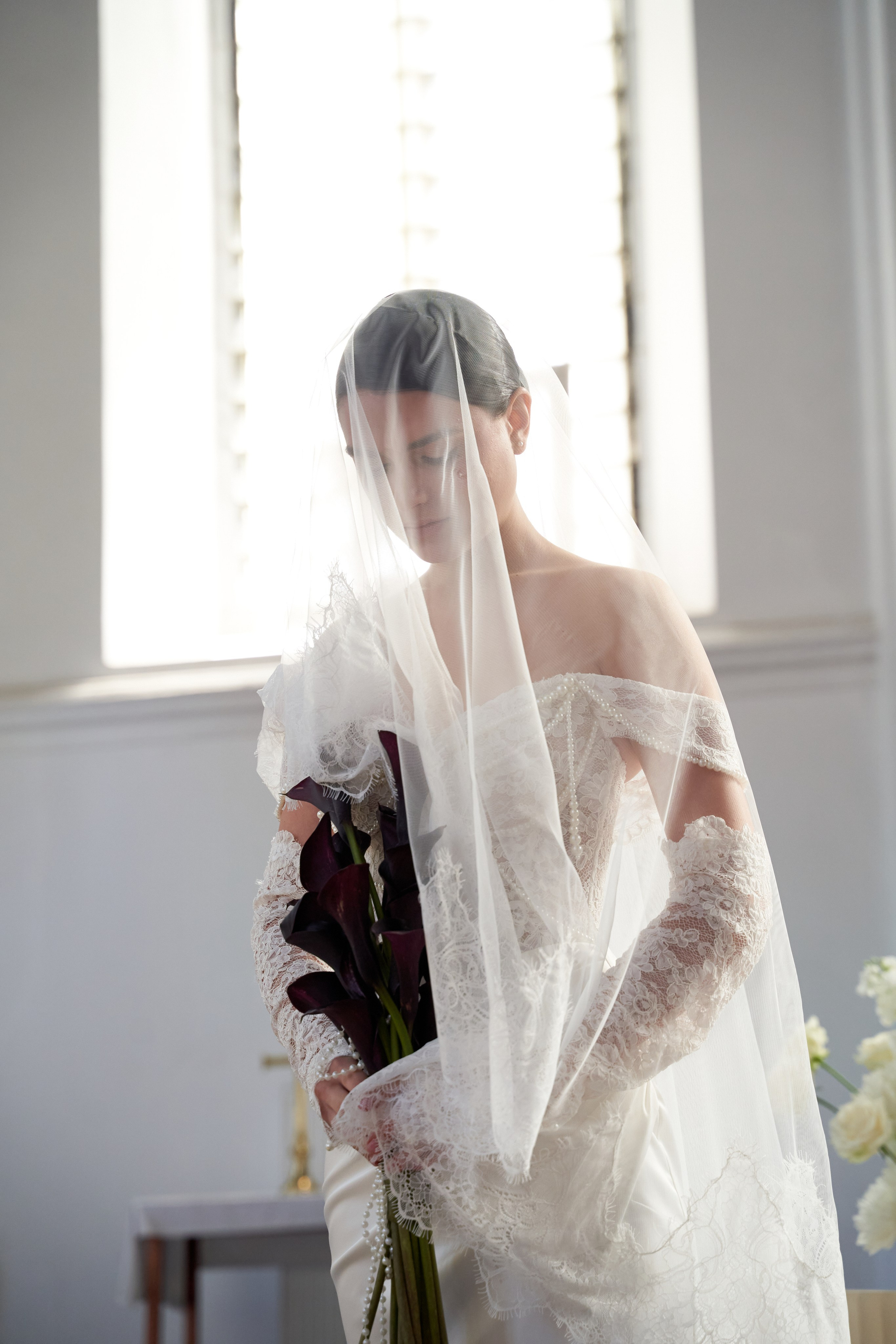 Cathedral Ceremony. Gabriela & Luis. Wedding & Portrait Photographer in Cancun, Tulum & Mexico City — Elena Ruzgis