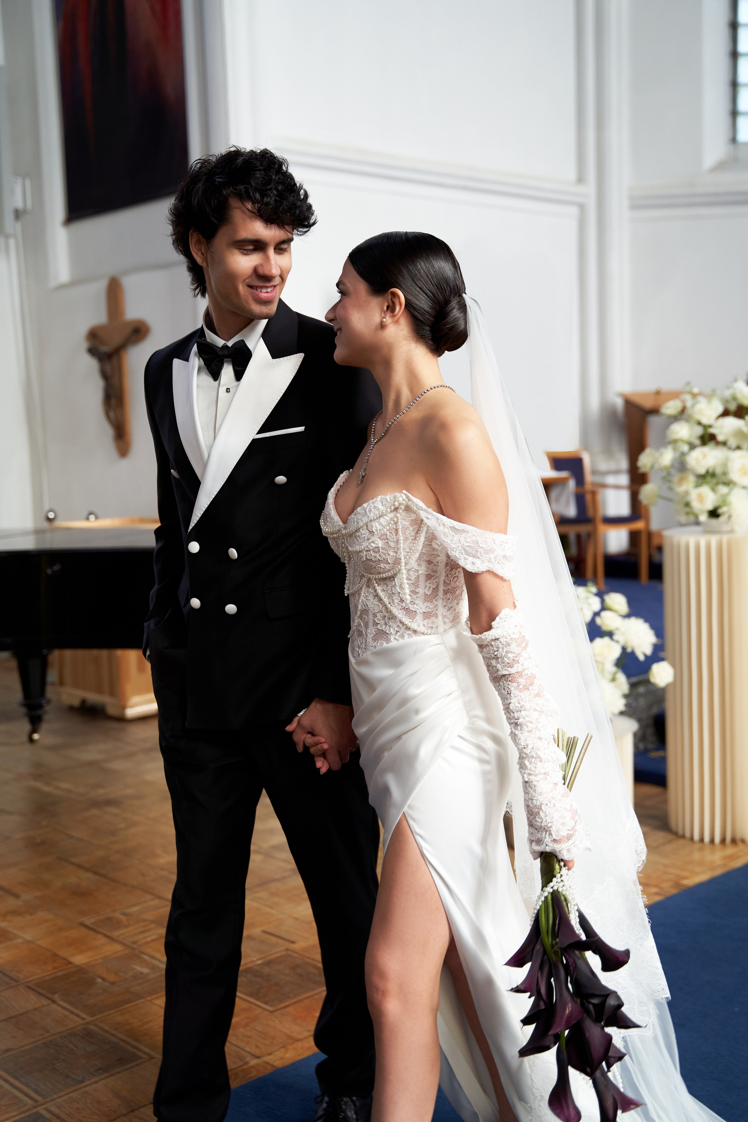 Cathedral Ceremony. Gabriela & Luis. Wedding & Portrait Photographer in Cancun, Tulum & Mexico City — Elena Ruzgis