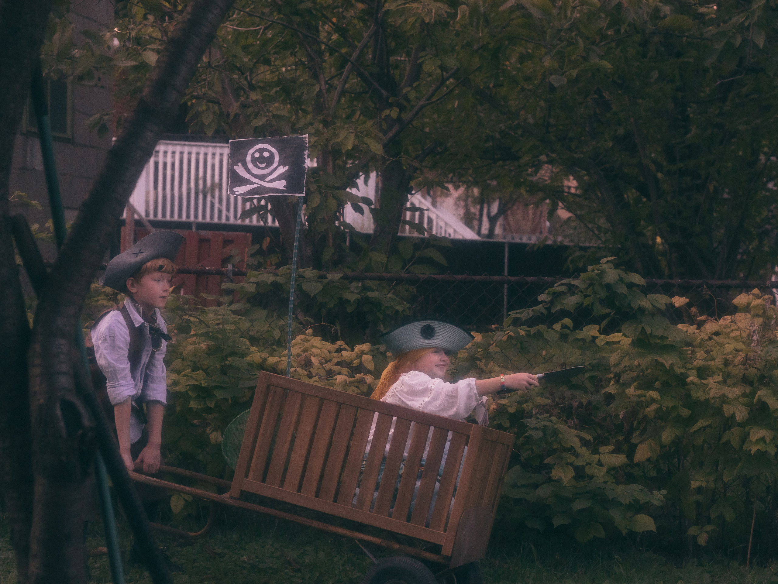 Pirates of the Garden. Toronto Portrait Photographer Lena Lac