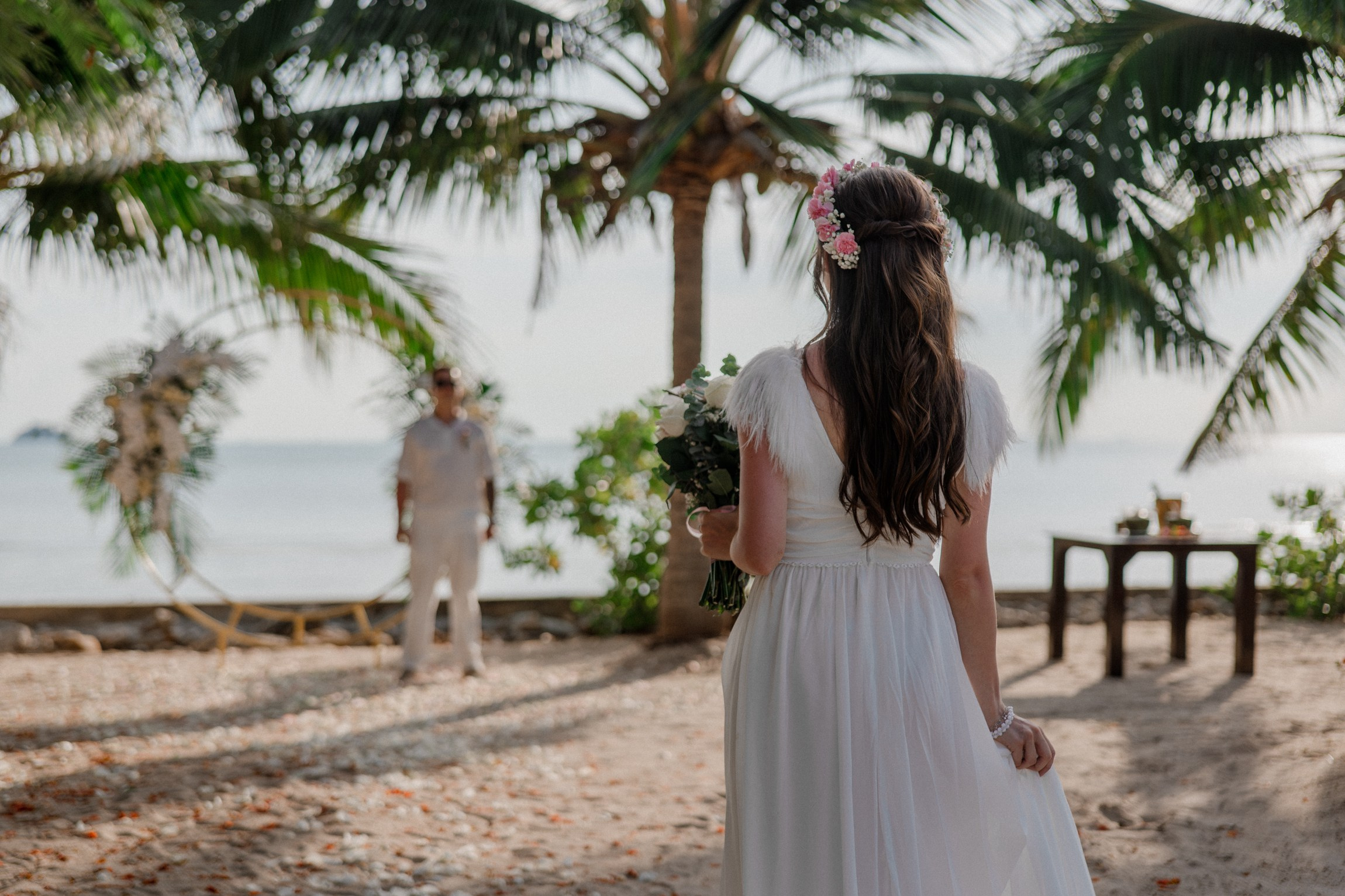 Wedding on the Beach in Koh Samui, Thailand | Tropical Destination Wedding