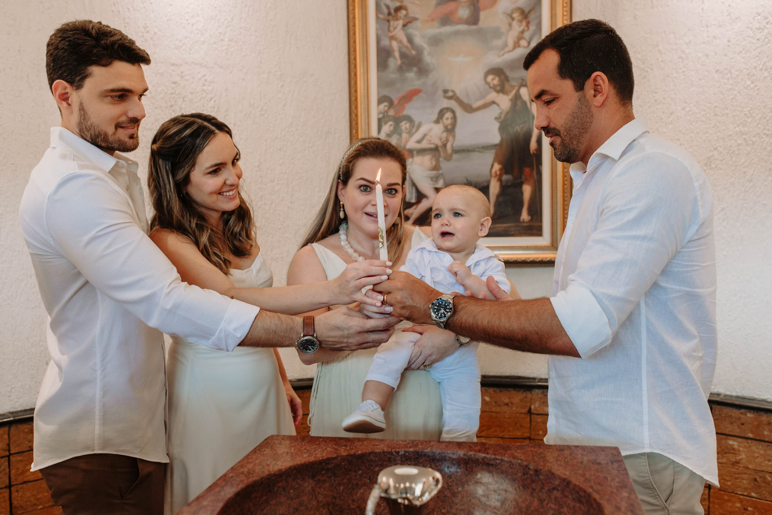 Batizado Daniel. Água Carmim Fotografia