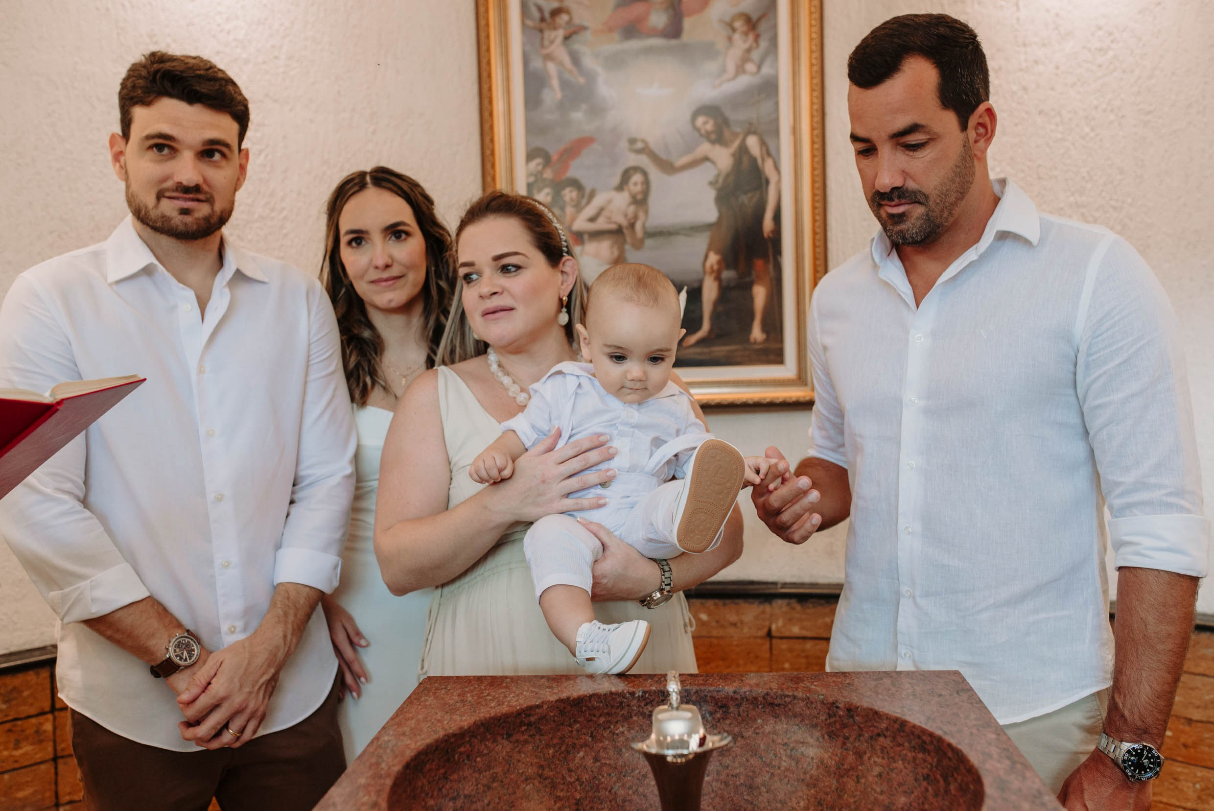 Batizado Daniel. Água Carmim Fotografia