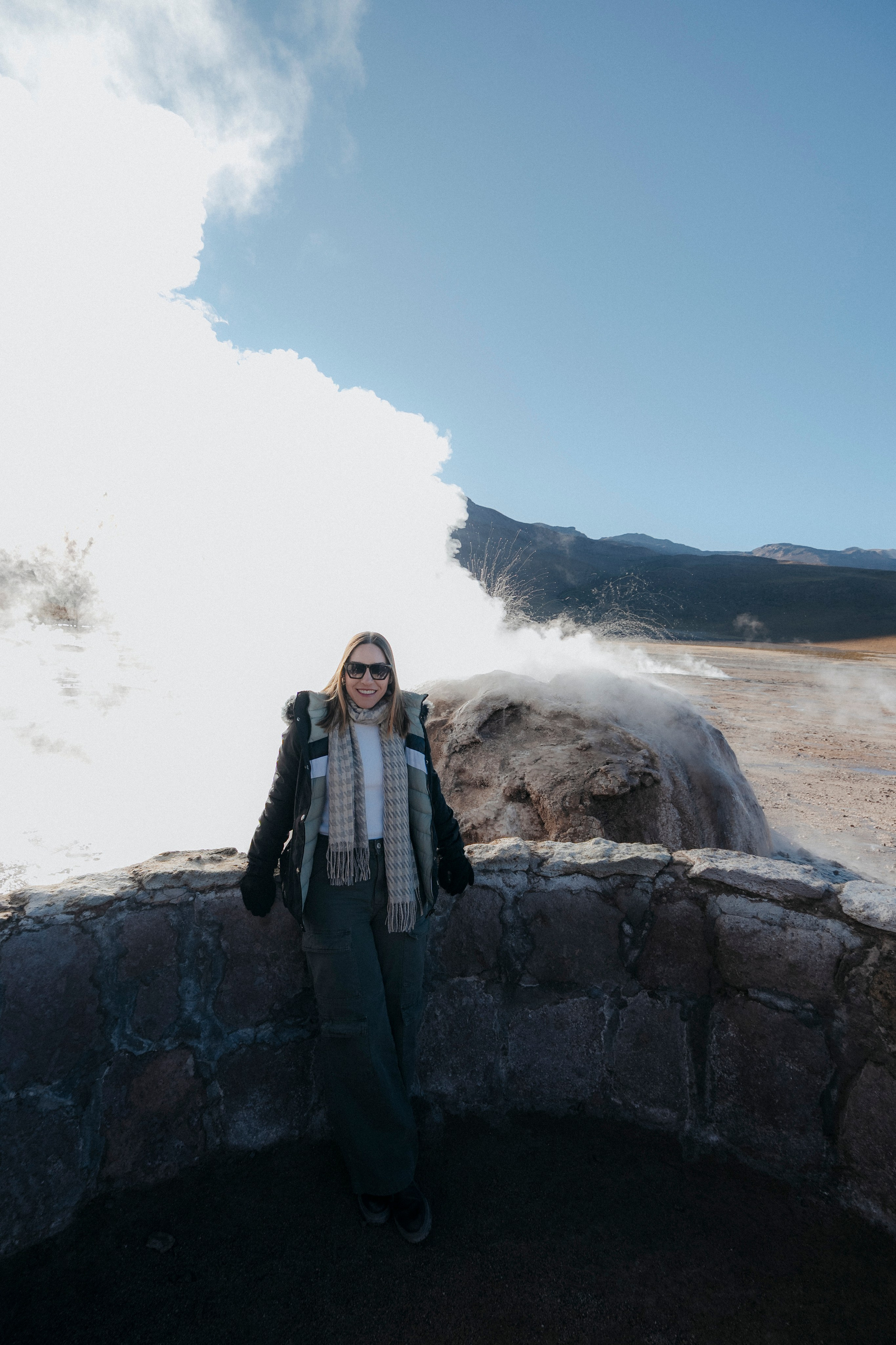 Cobertura de passeio — Geyser el Tatio. Fotógrafo em San Pedro de Atacama