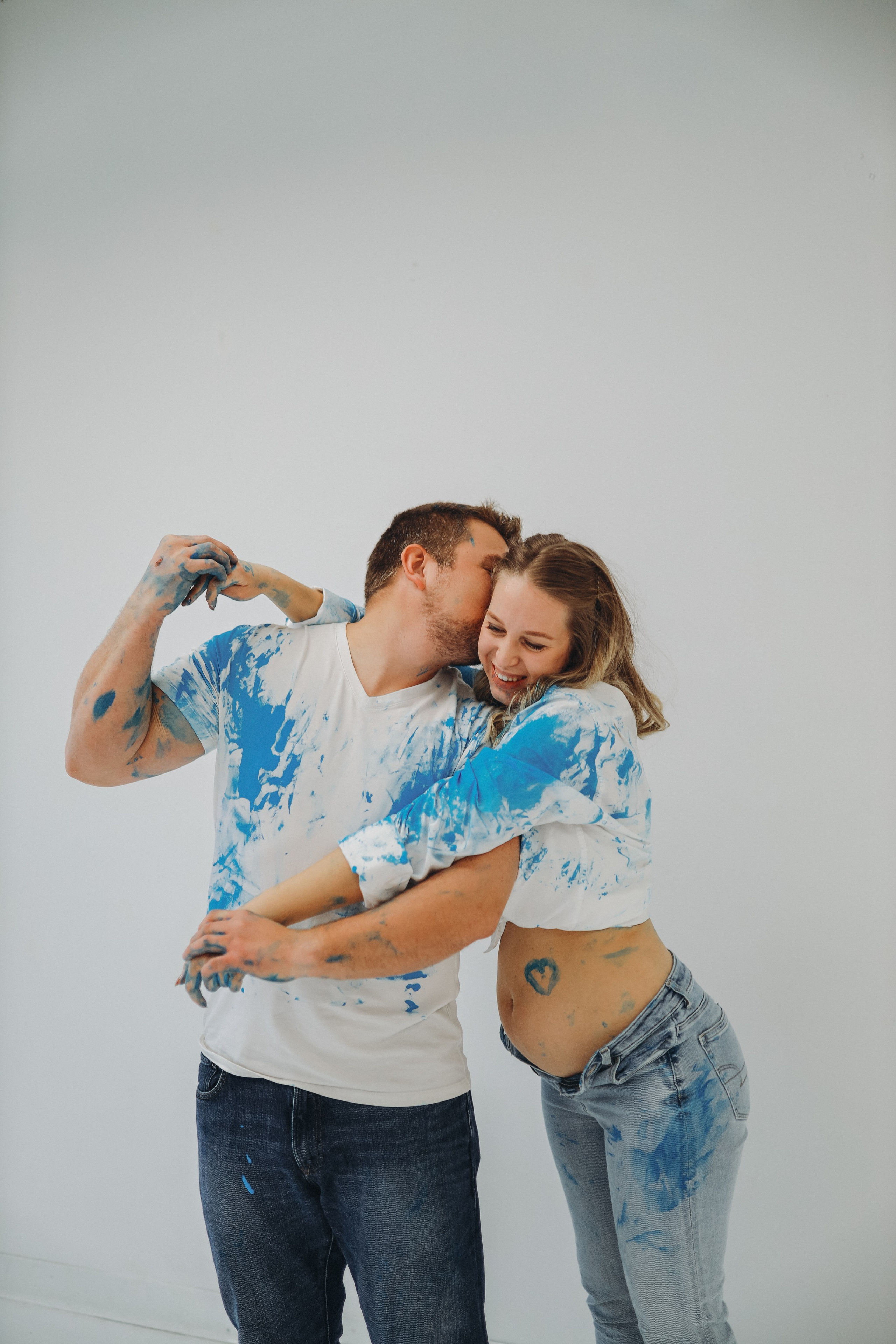 Gender reveal moments. Photographer Elvira Hryshchenko