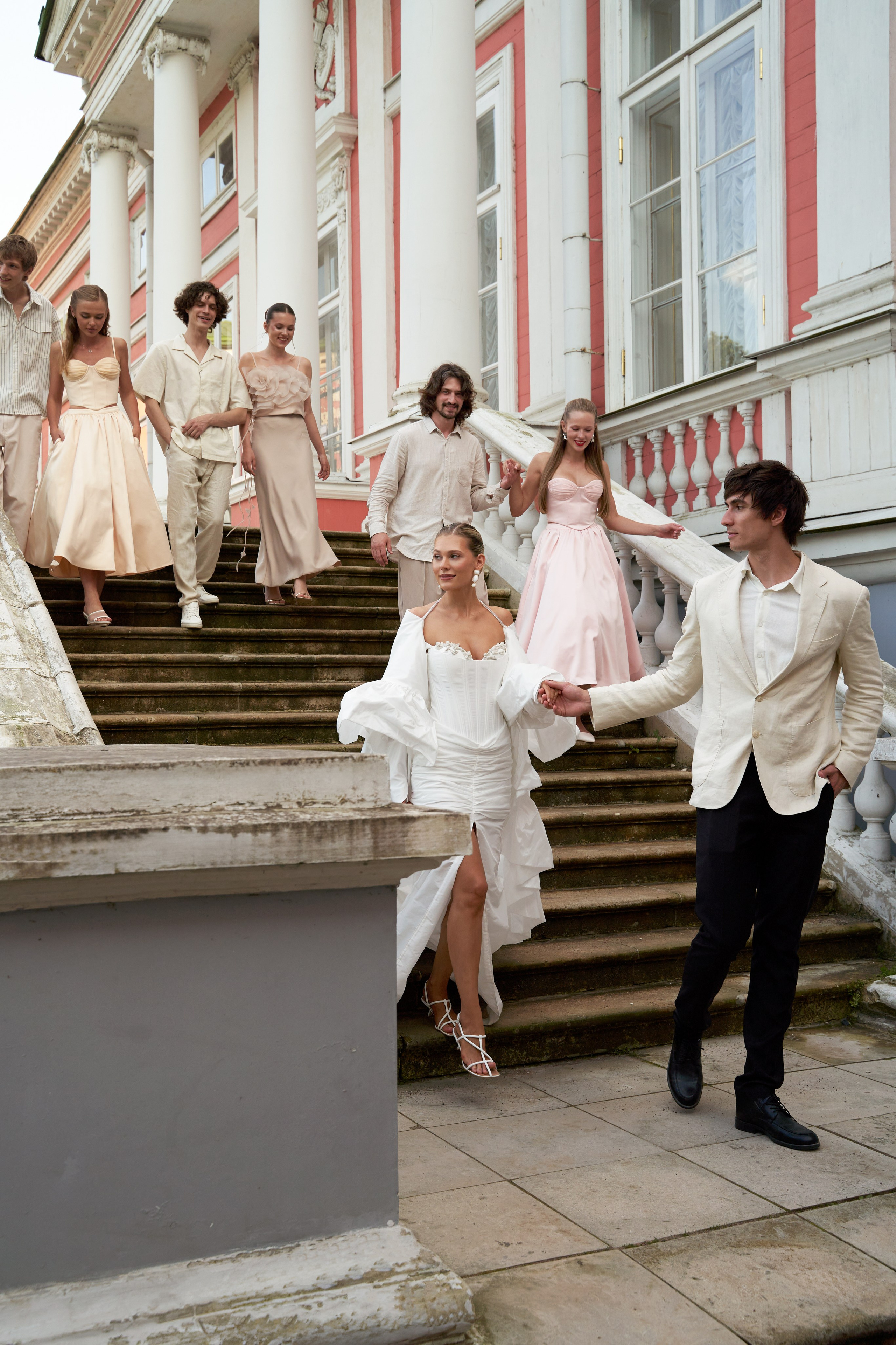 Editorial couple portrait with timeless wedding photography aesthetics
