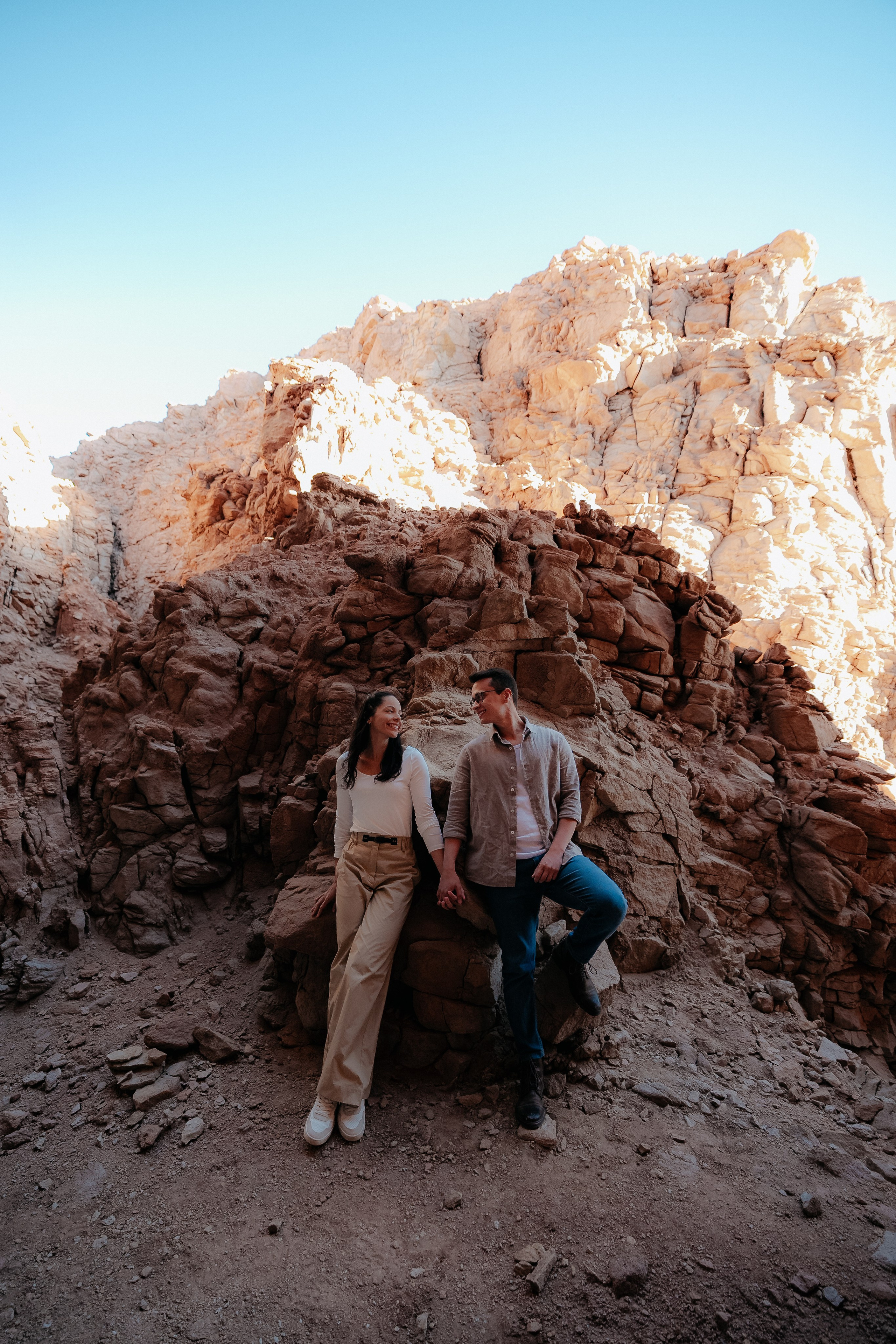 Vale dos Cogumelos — Sessão casual. Fotógrafo em San Pedro de Atacama
