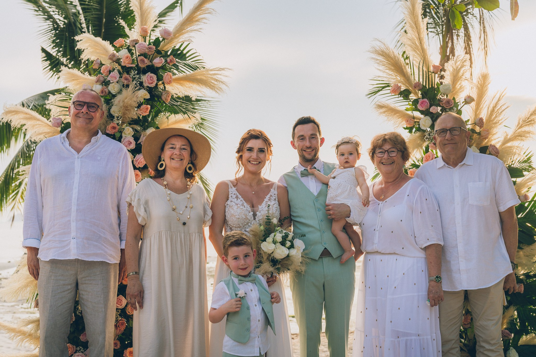 Luxury Beach Wedding Reception