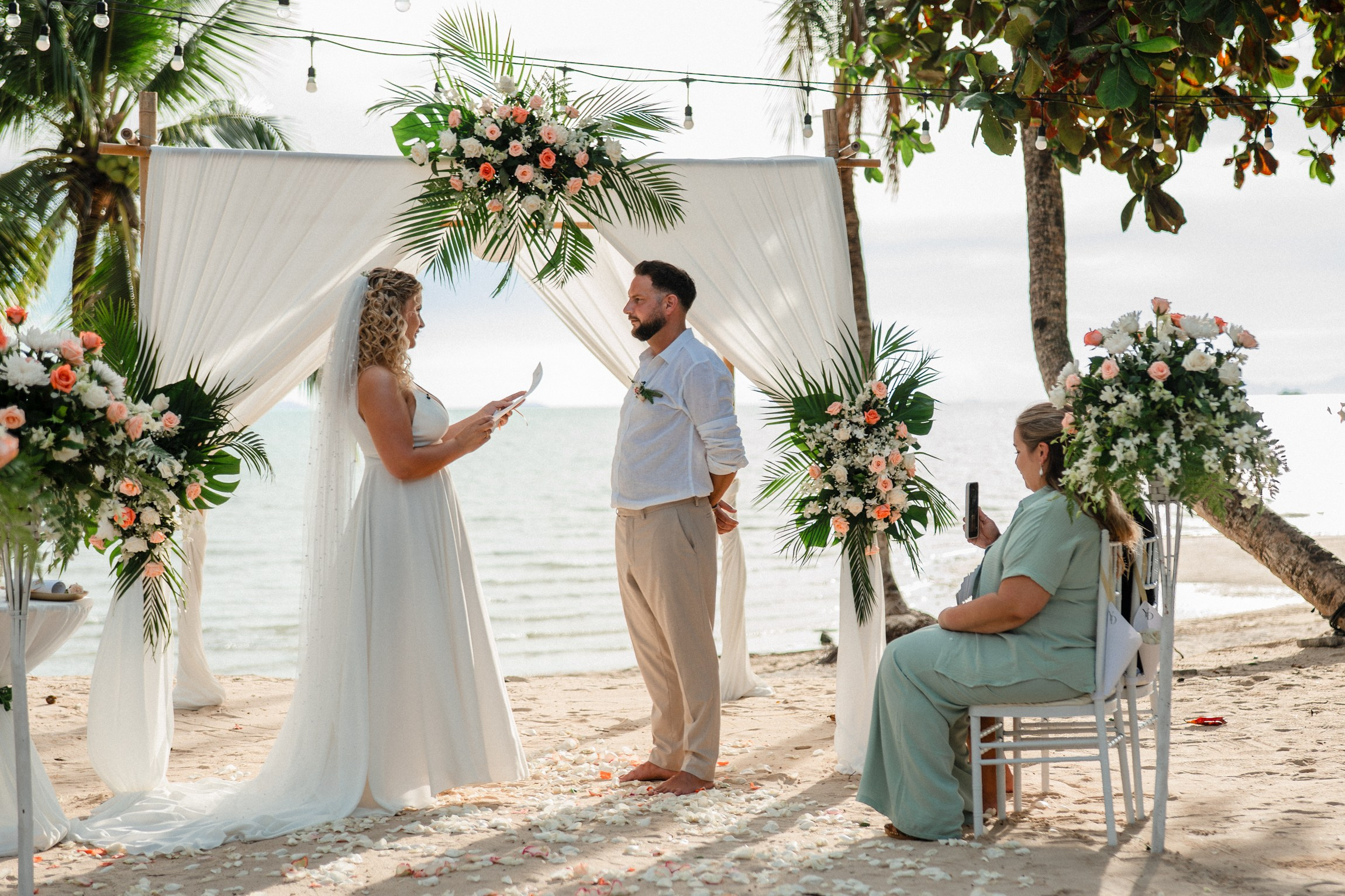 Tropical Wedding Celebration