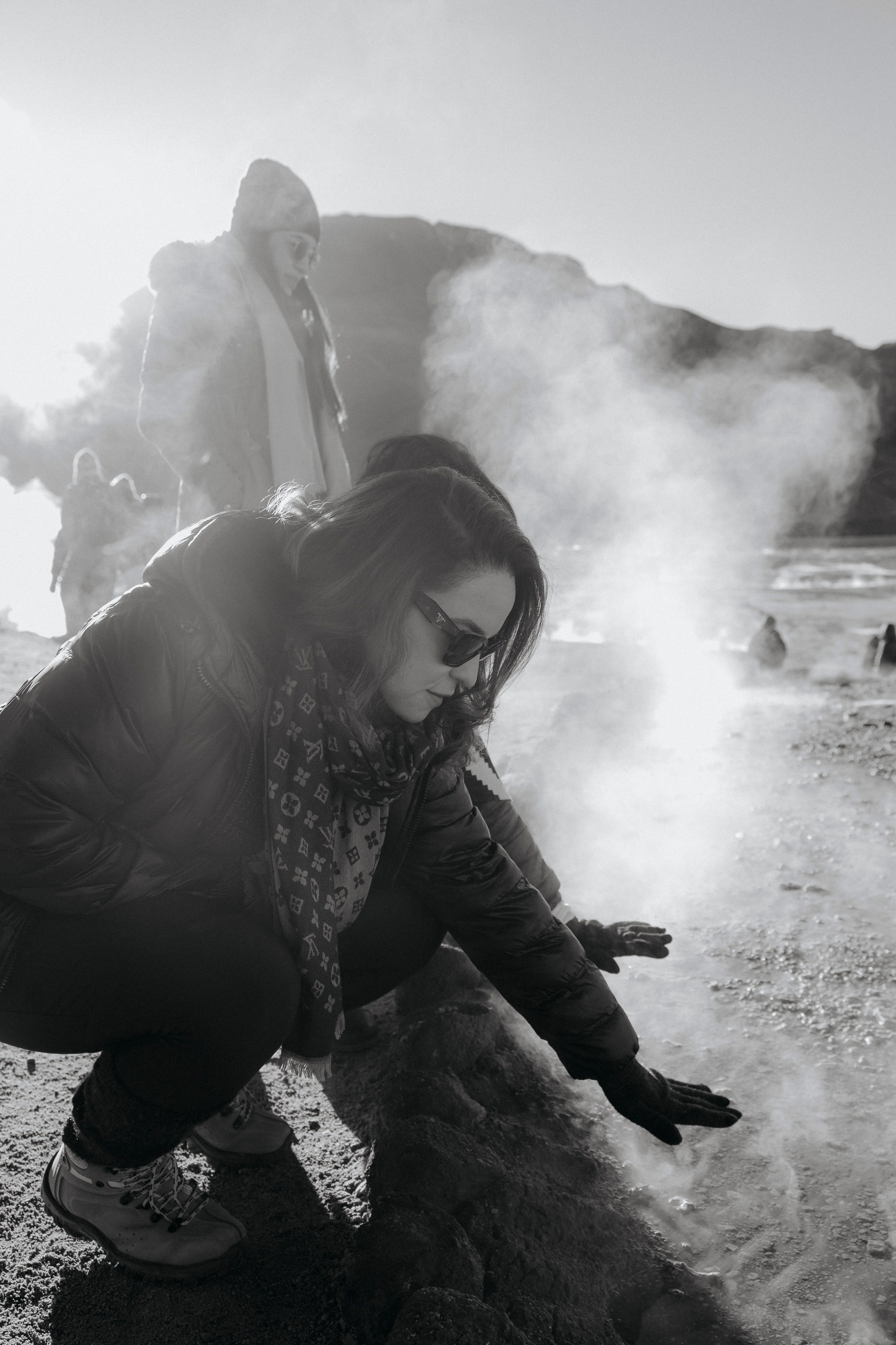 Cobertura de passeio — Geyser el Tatio. Fotógrafo em San Pedro de Atacama