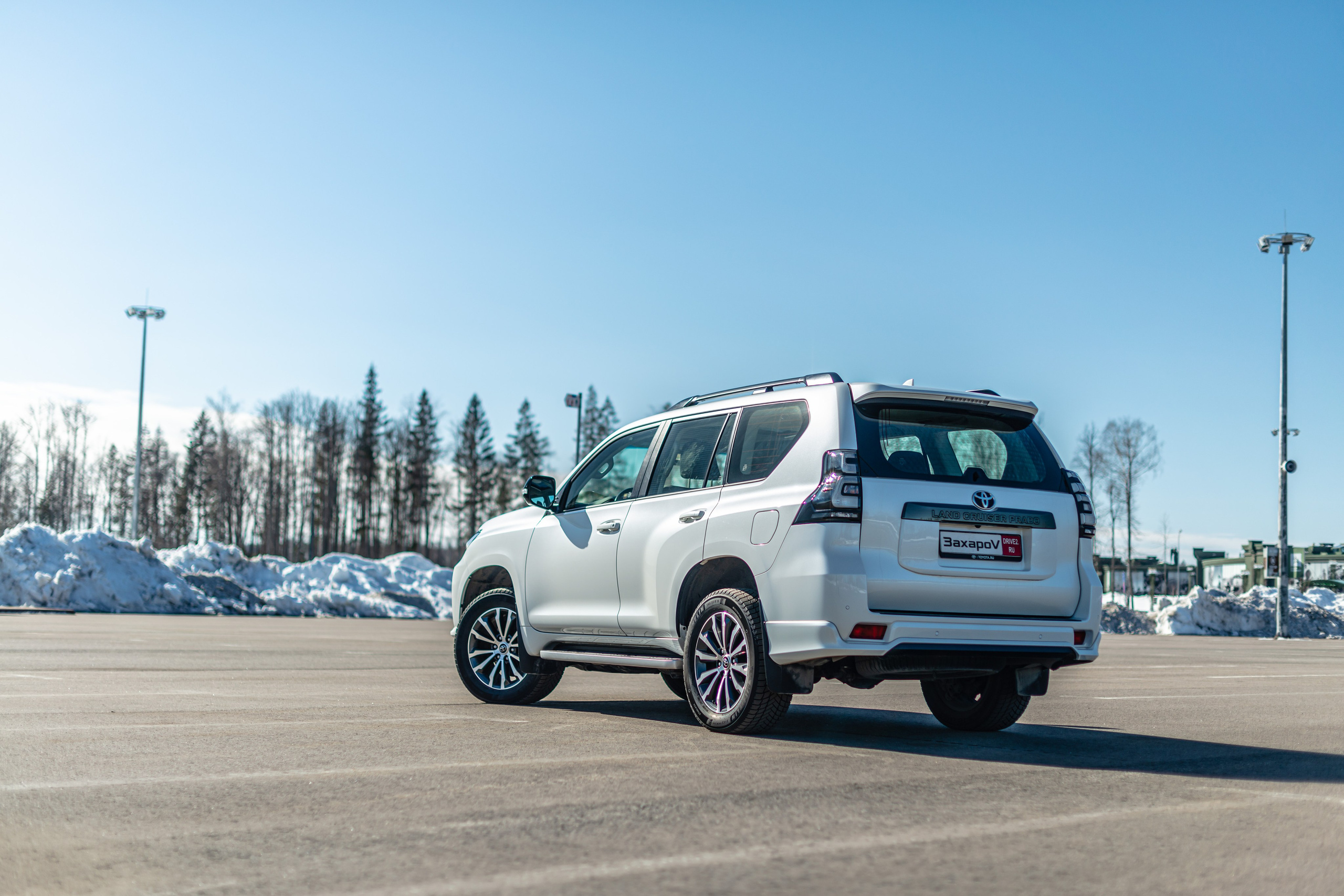 Автомобильная фотосъемка Toyota Prado 2022. PHOTOGRAPHER QUINTANA ROO