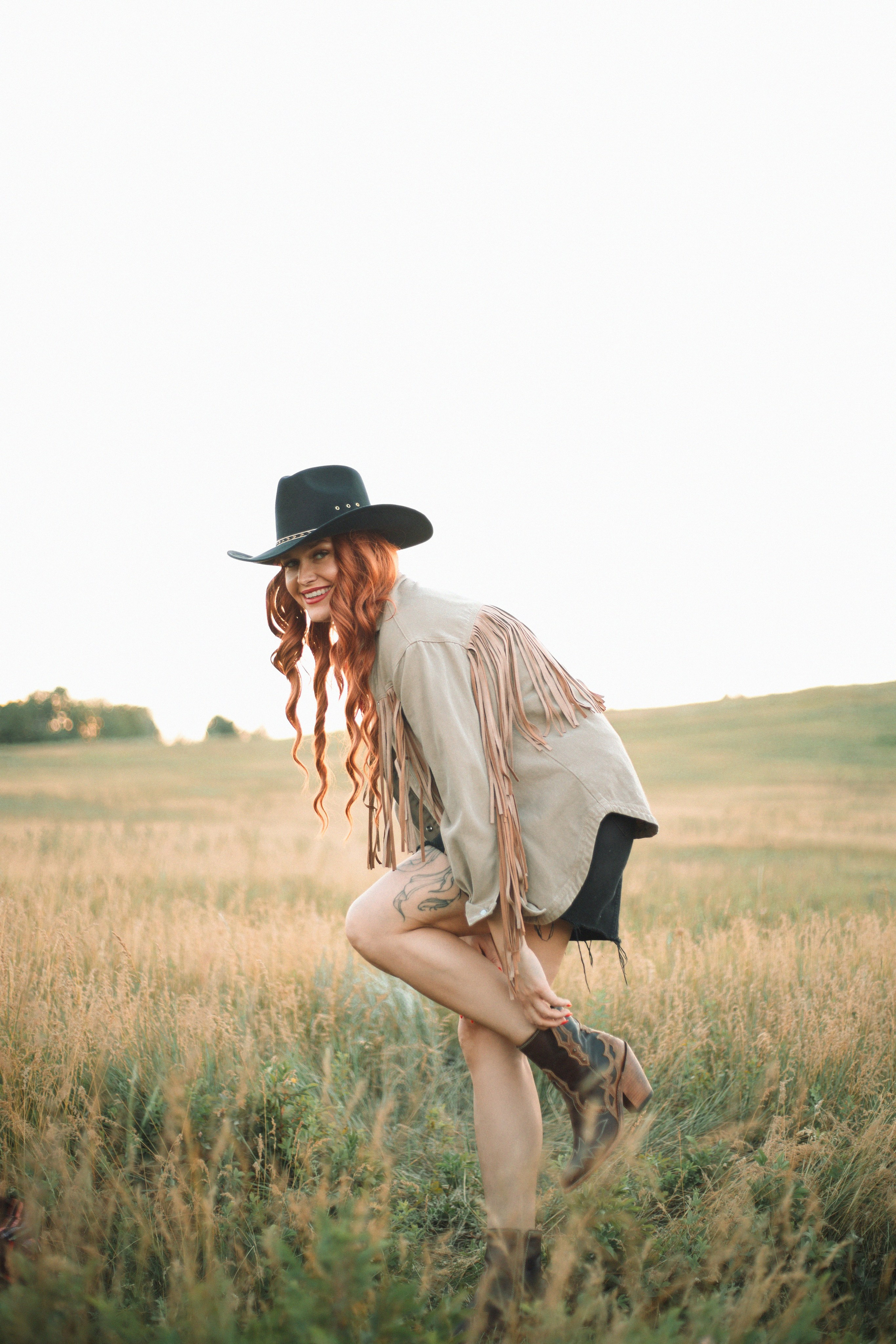 Cowgirl. Photographer Elvira Hryshchenko