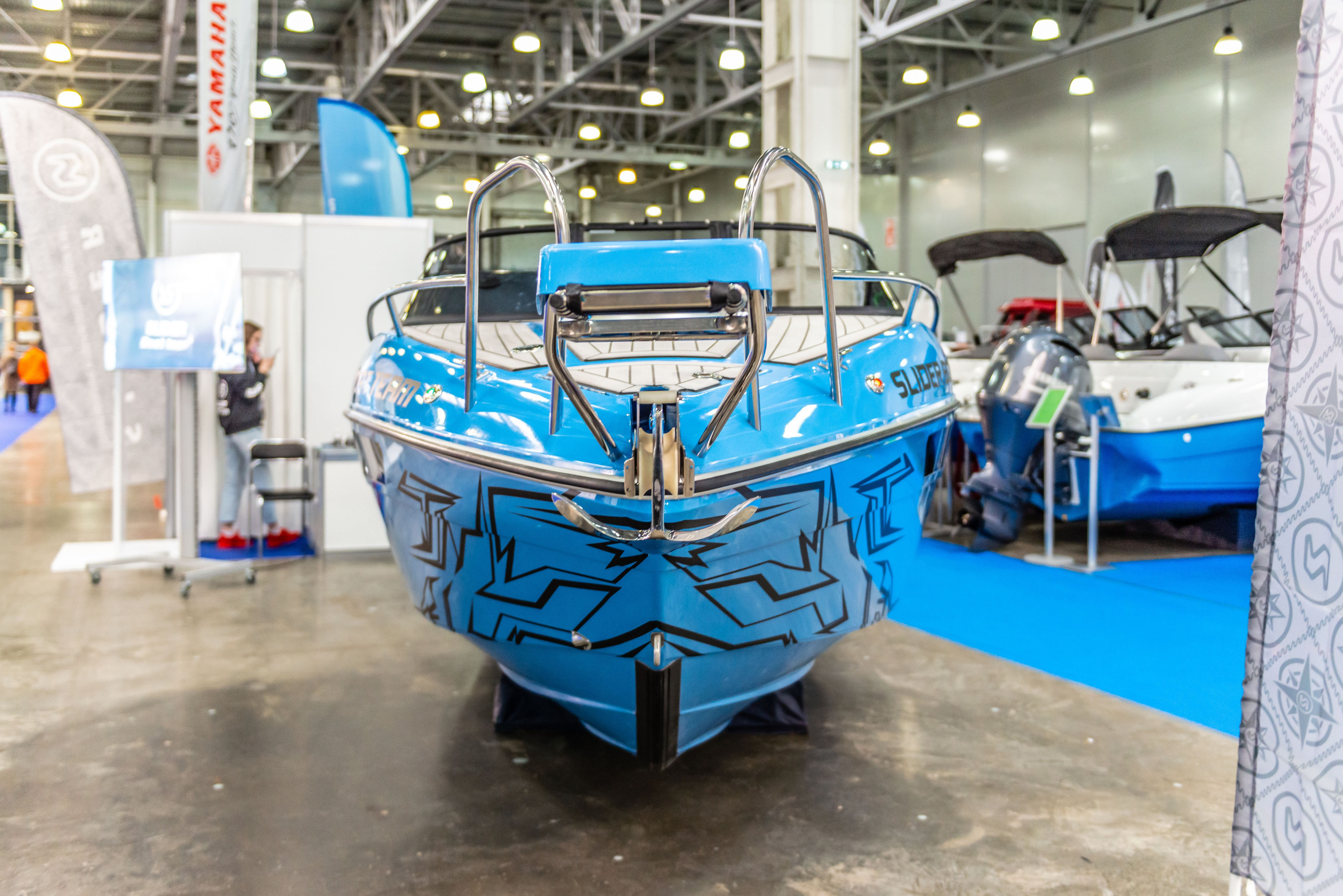 Фотосъемка лодок на Moscow Boat Show 2022. PHOTOGRAPHER QUINTANA ROO