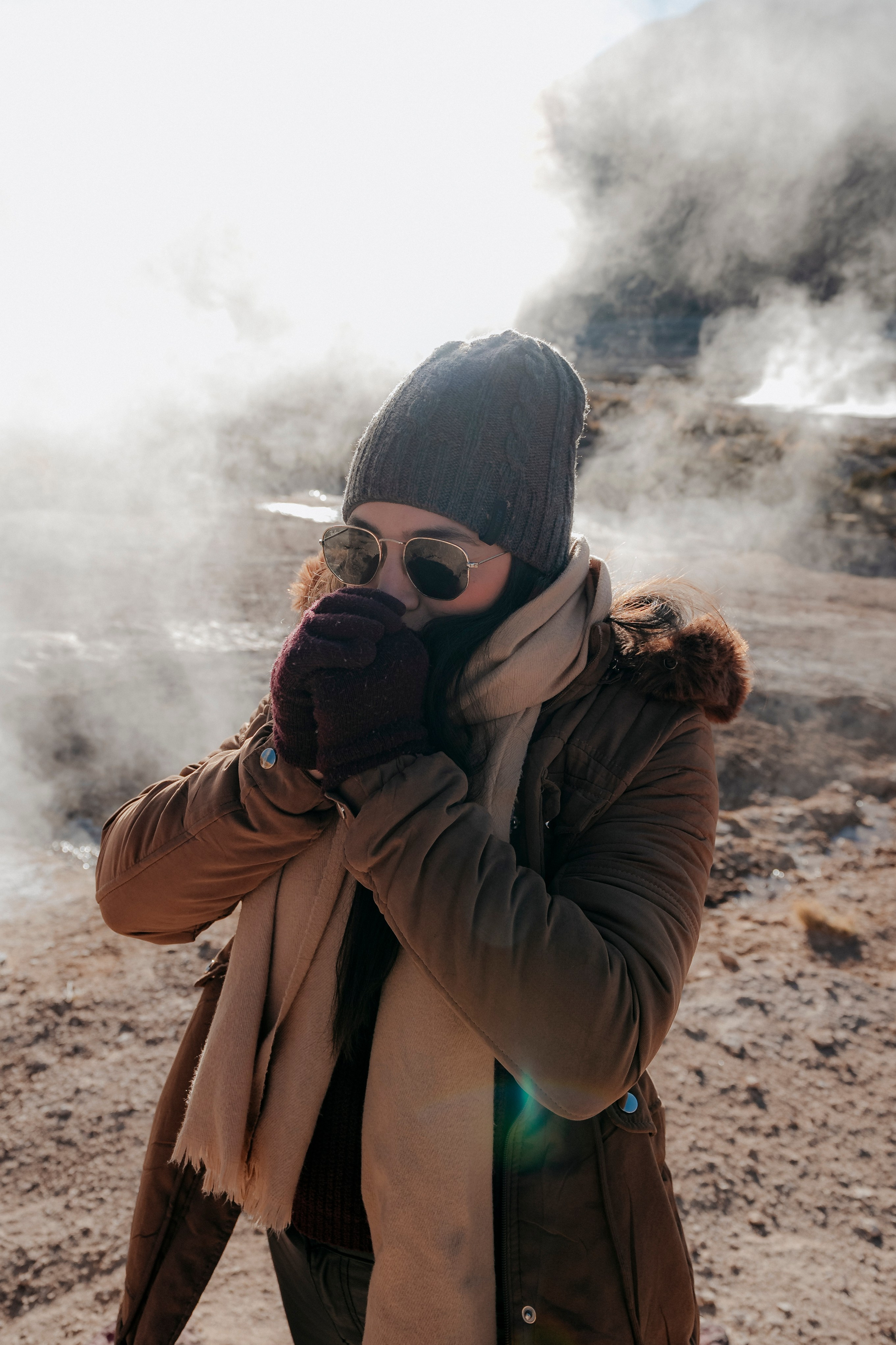 Cobertura de passeio — Geyser el Tatio. Fotógrafo em San Pedro de Atacama