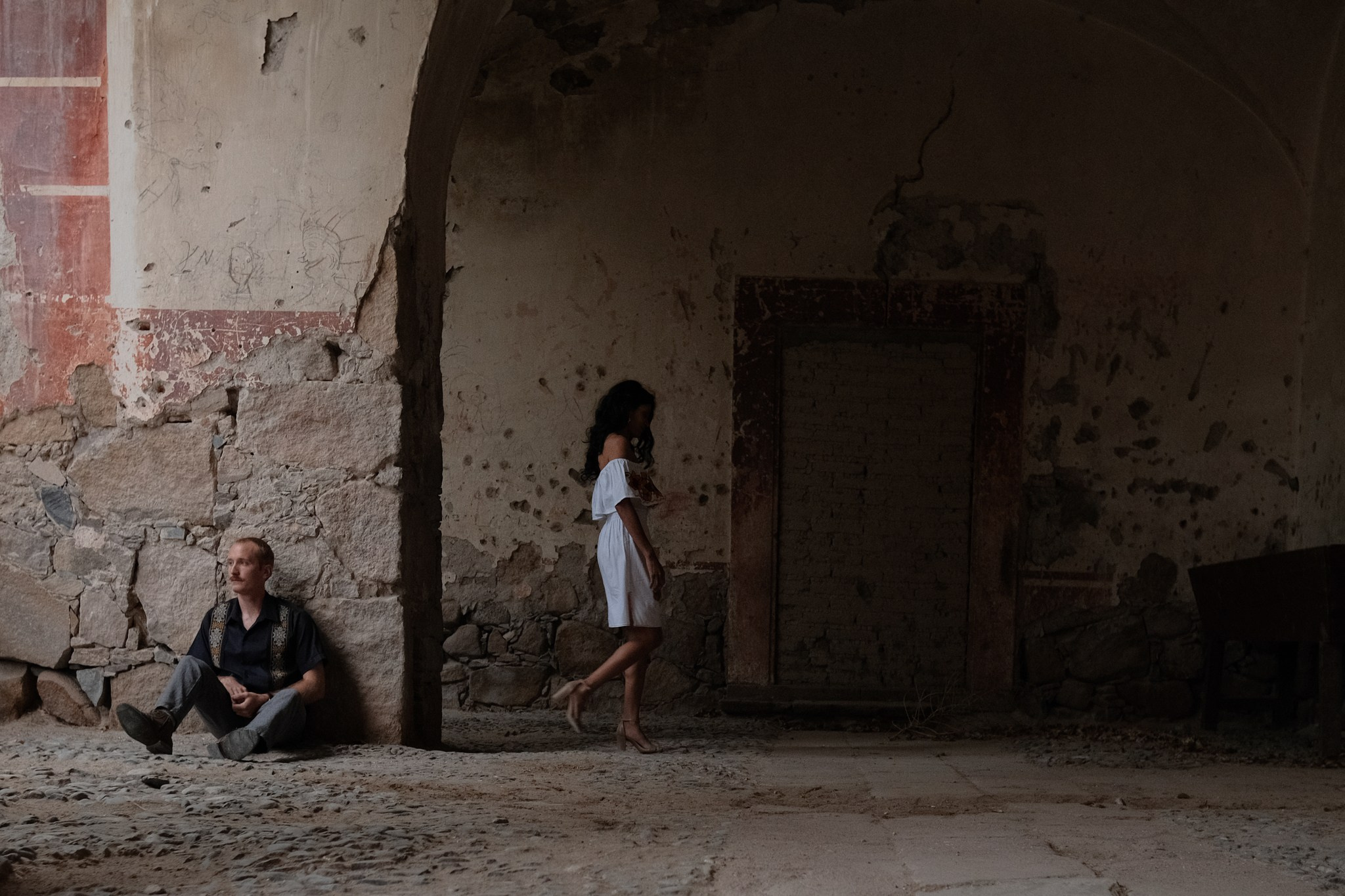 Frances y Trevor: Sesión pre boda en la hacienda de Peotillos. Fotógrafo de bodas