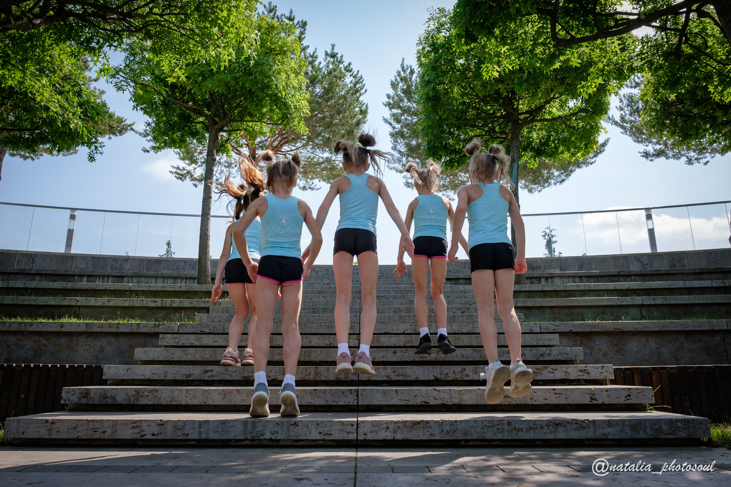 Children’s photo session in the park. Photographer in Seoul Dobrokvashina Natalya