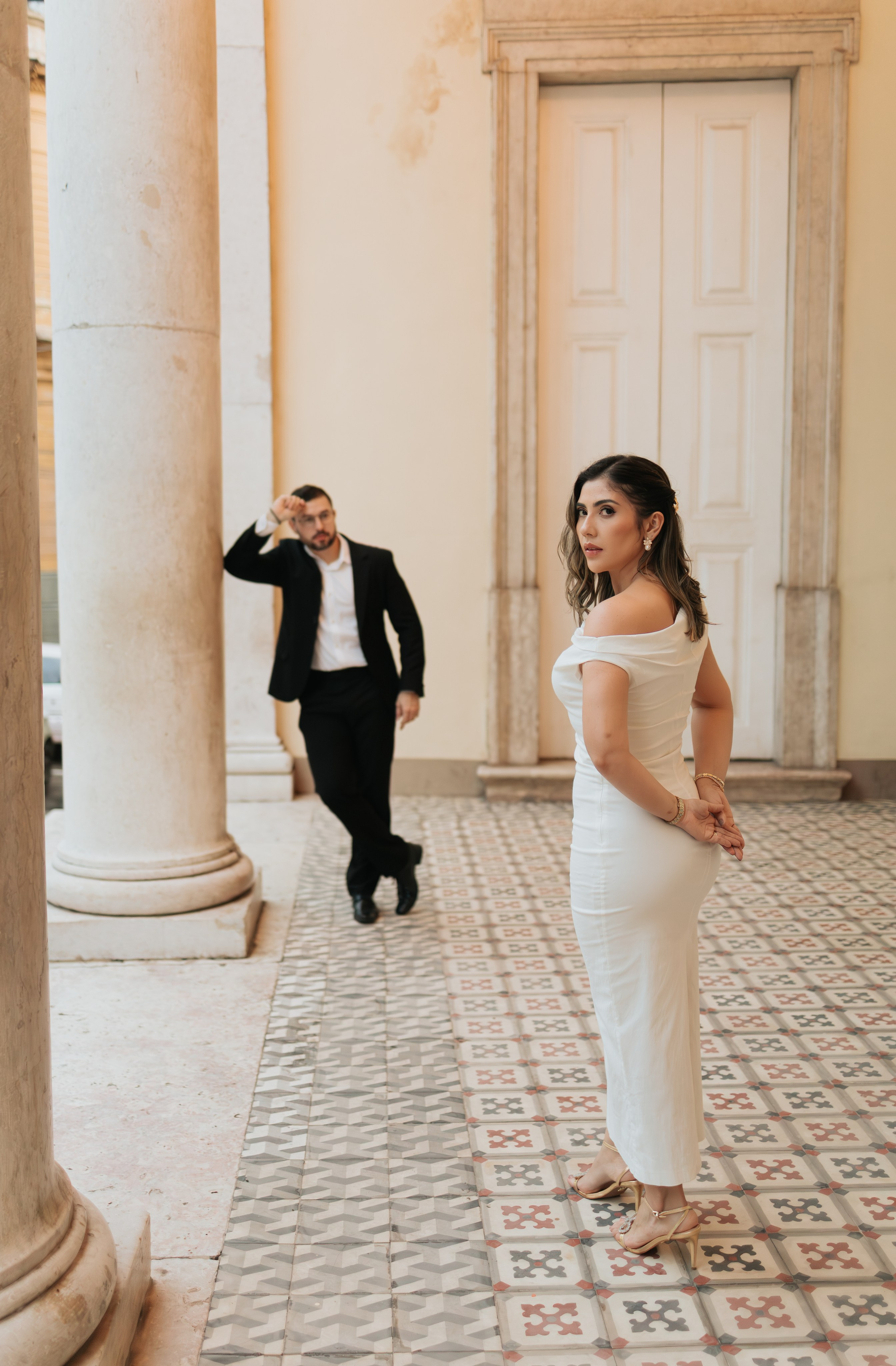 Karol e Rapha — Mirante Lúcia Almeida, Praça Jefferson Péres. Fotógrafo de Casamentos em Manaus — Leandro Santos