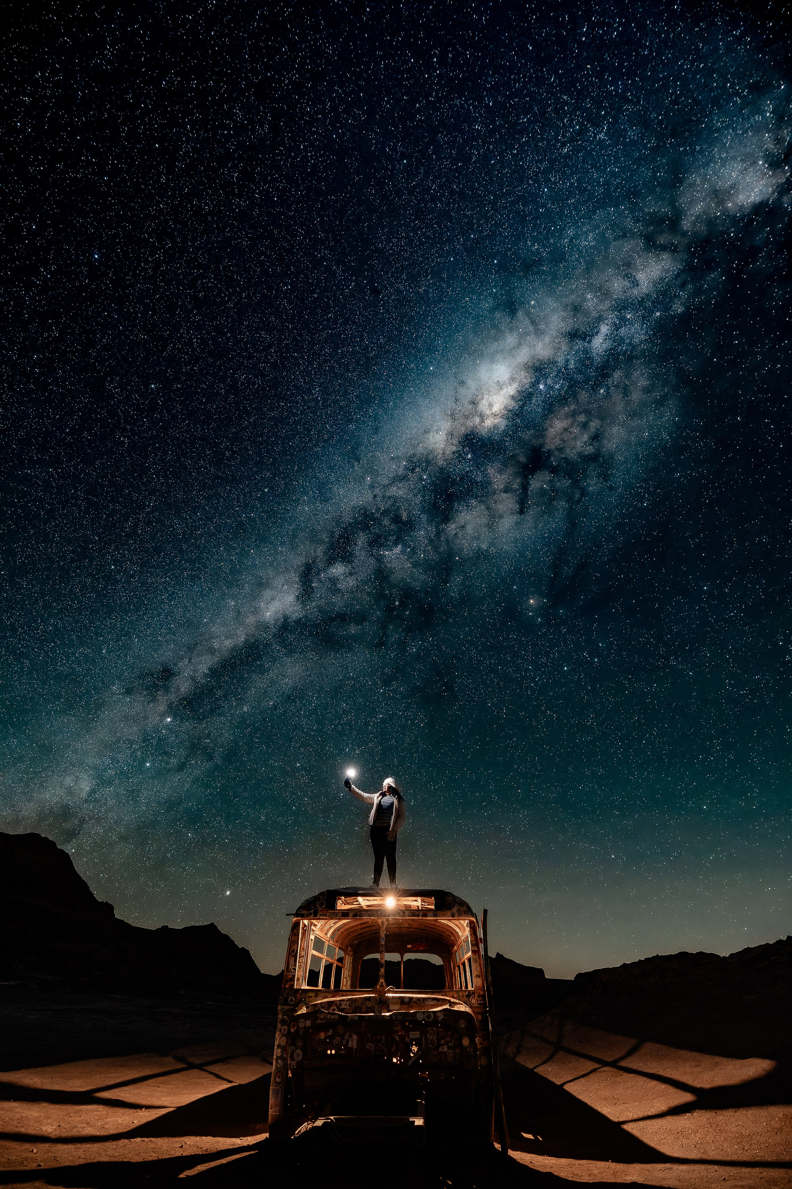 Vallecito Noturno — Experiência Astrofotográfica. Fotógrafo em San Pedro de Atacama