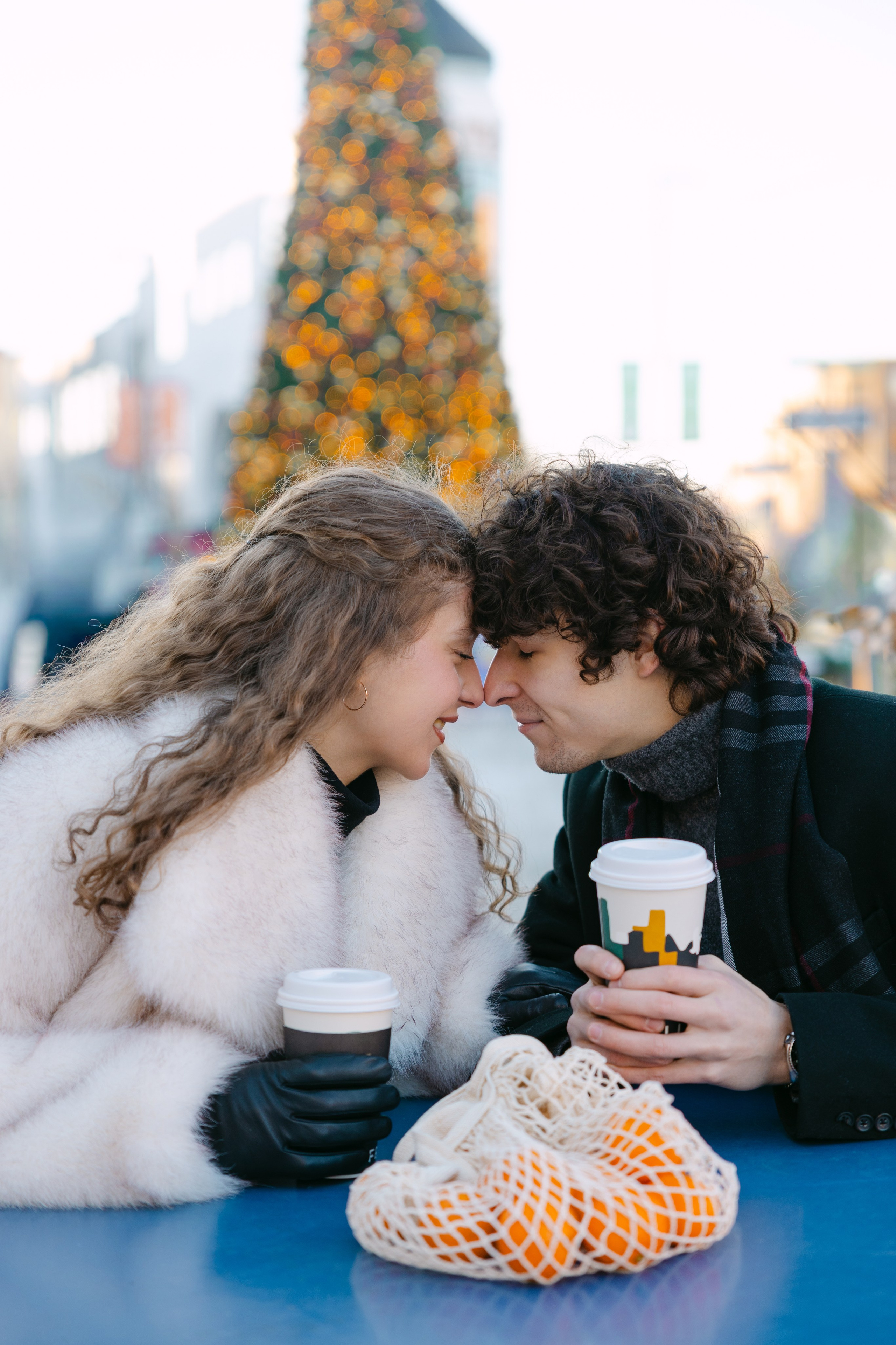 Christmas magic together. Photographer Elvira Hryshchenko