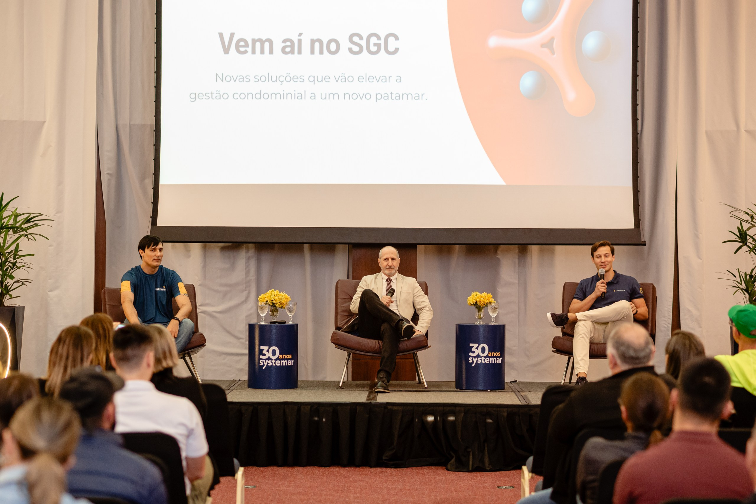 Fotografia de evento Corporativo de 30 Anos da Systemar em Balneário Camboriú