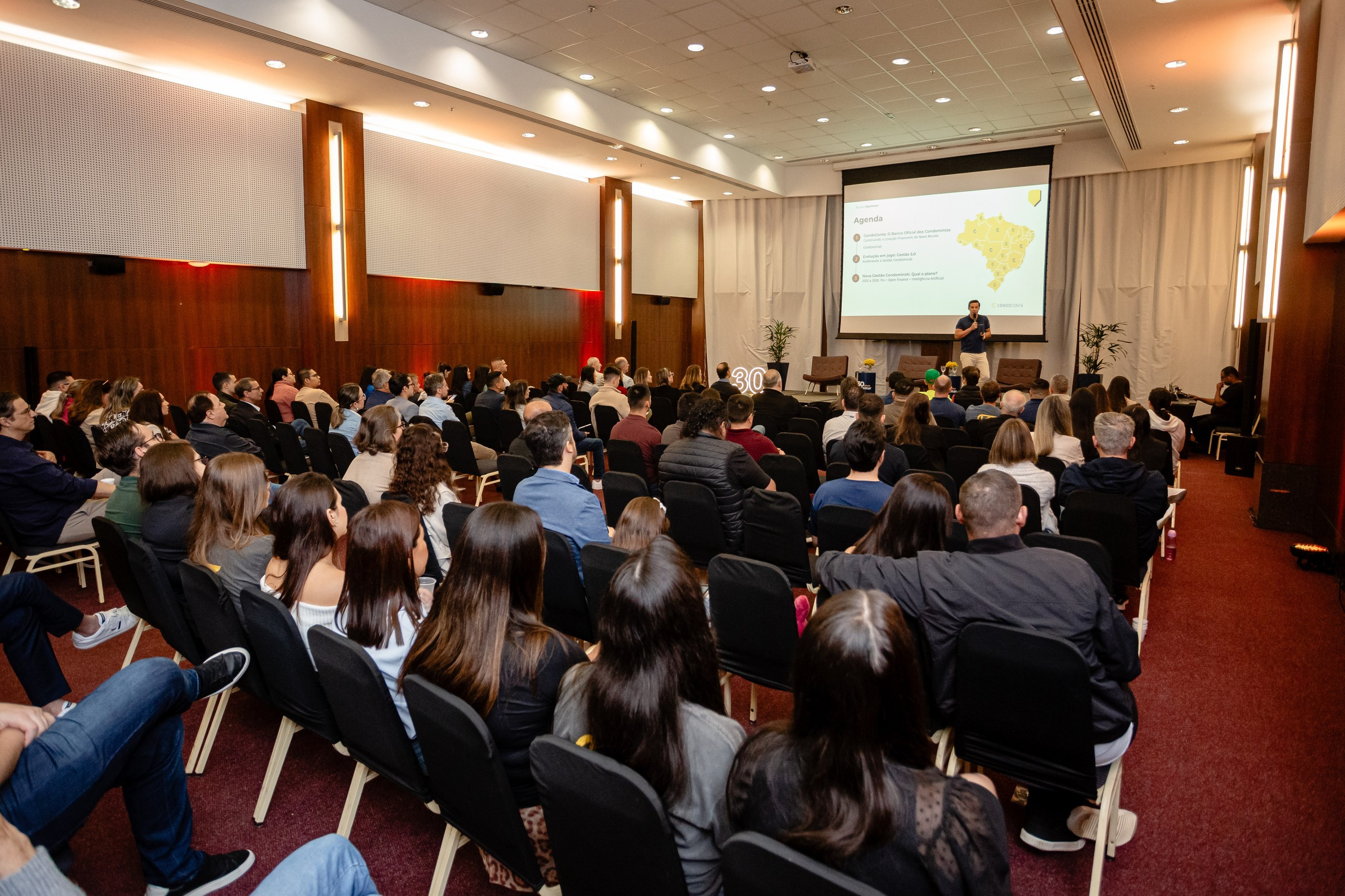 Fotografia de evento Corporativo de 30 Anos da Systemar em Balneário Camboriú