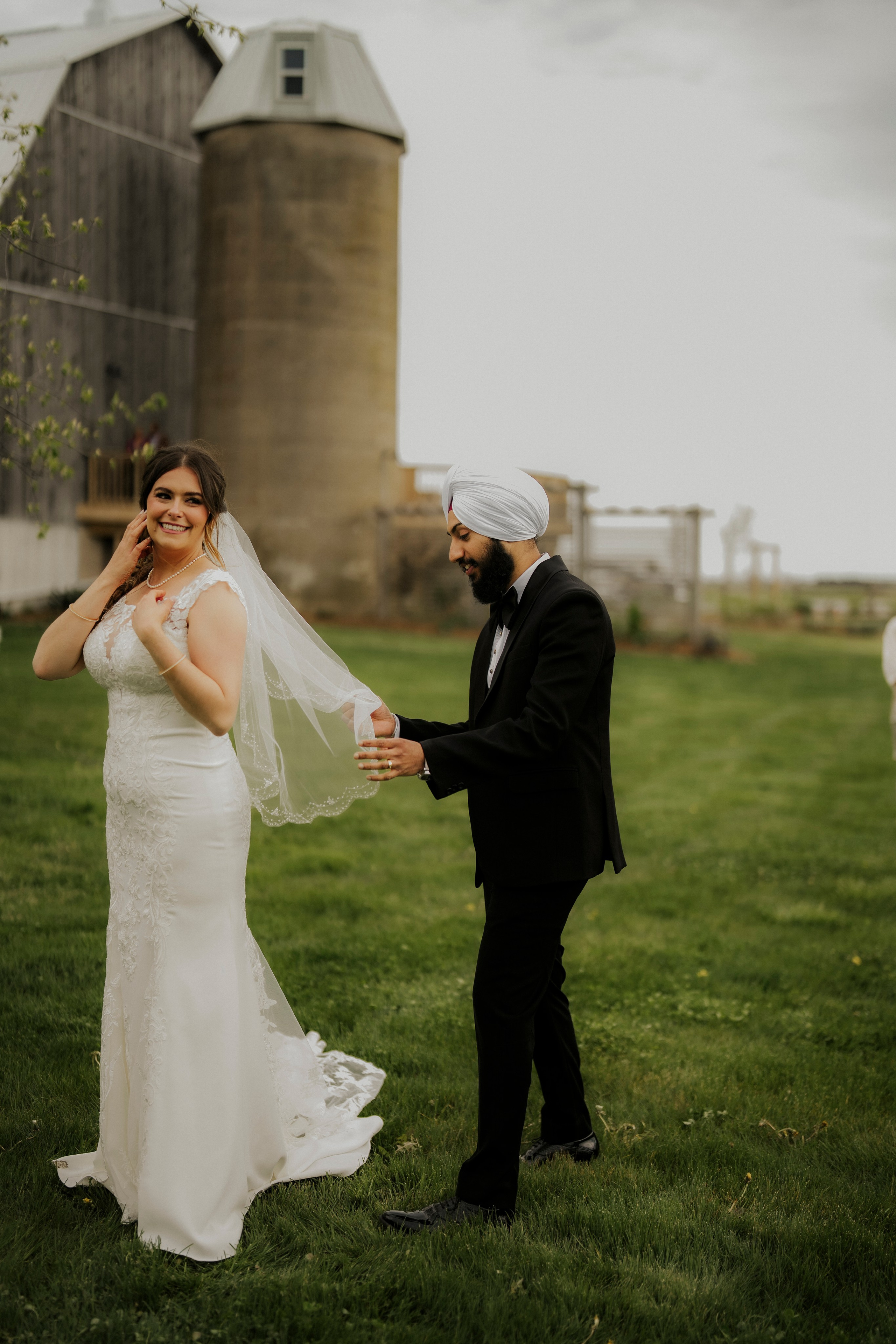 Jasmeet & Racheal’s Punjabi-Canadian Wedding Shoot | Welland, Niagara Falls