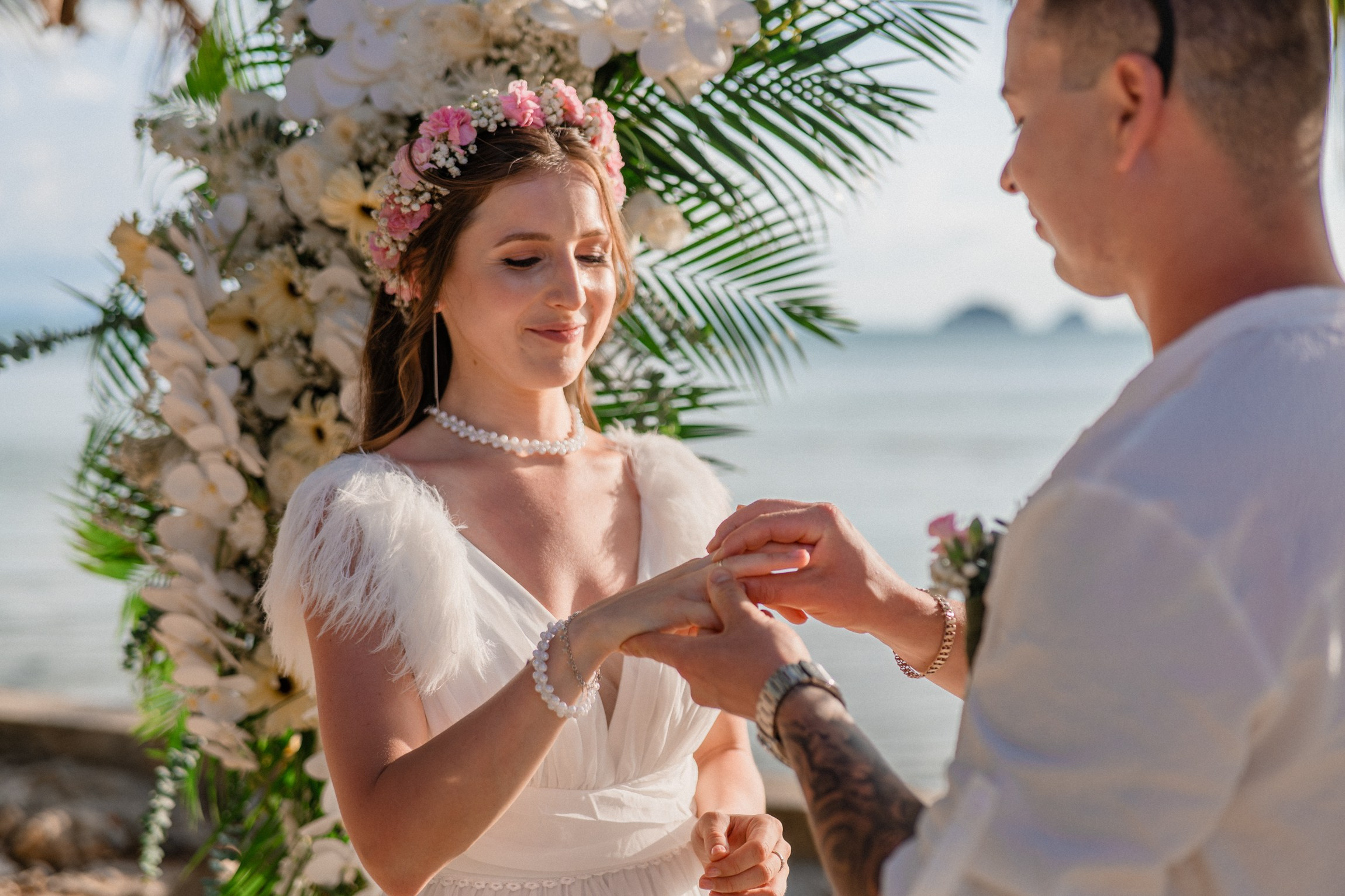 Wedding on the Beach in Koh Samui, Thailand | Tropical Destination Wedding