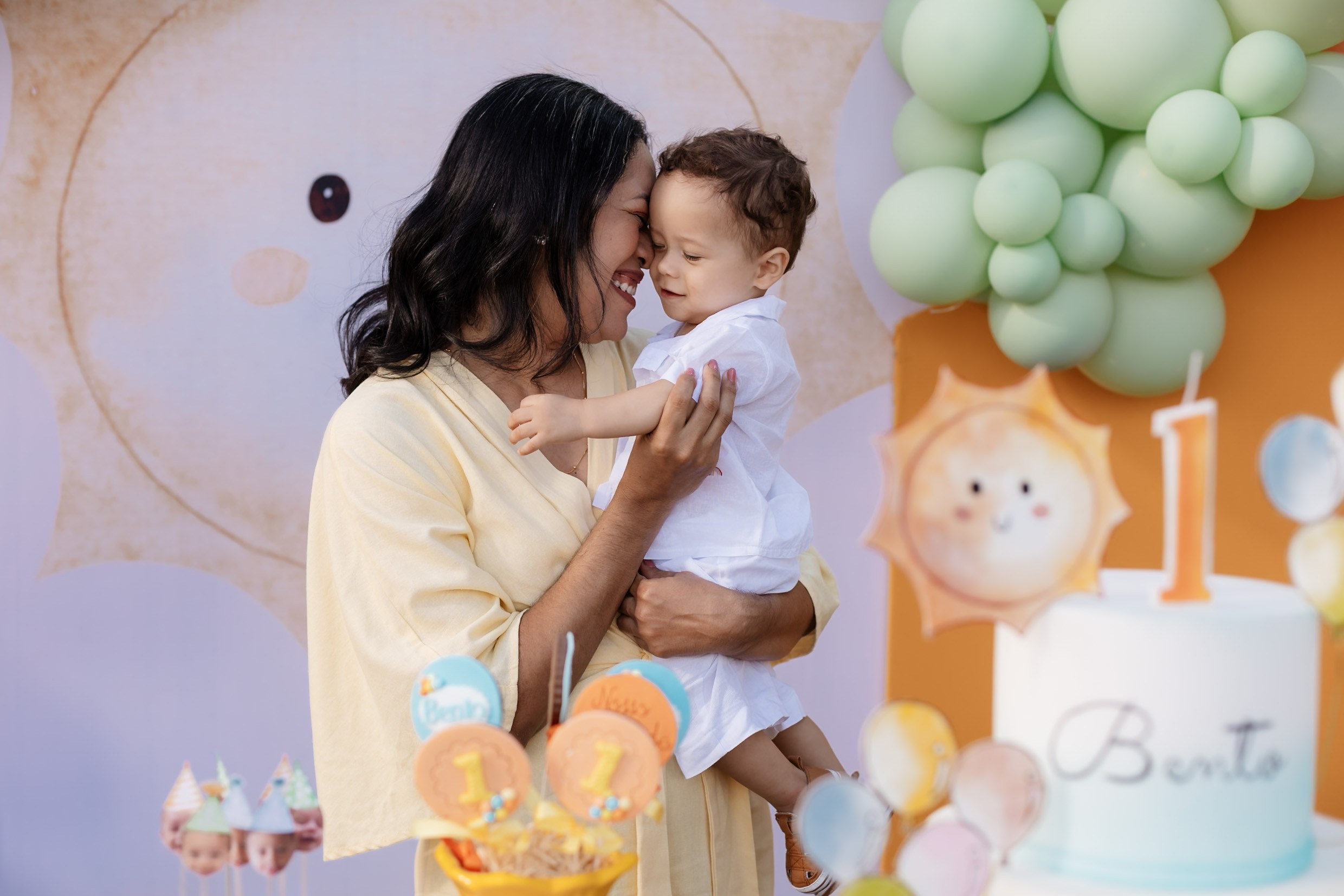 Bento 1 ano • Festa infantil em A Casa com Jardim | Fotografia de Família em Brasília e Recife