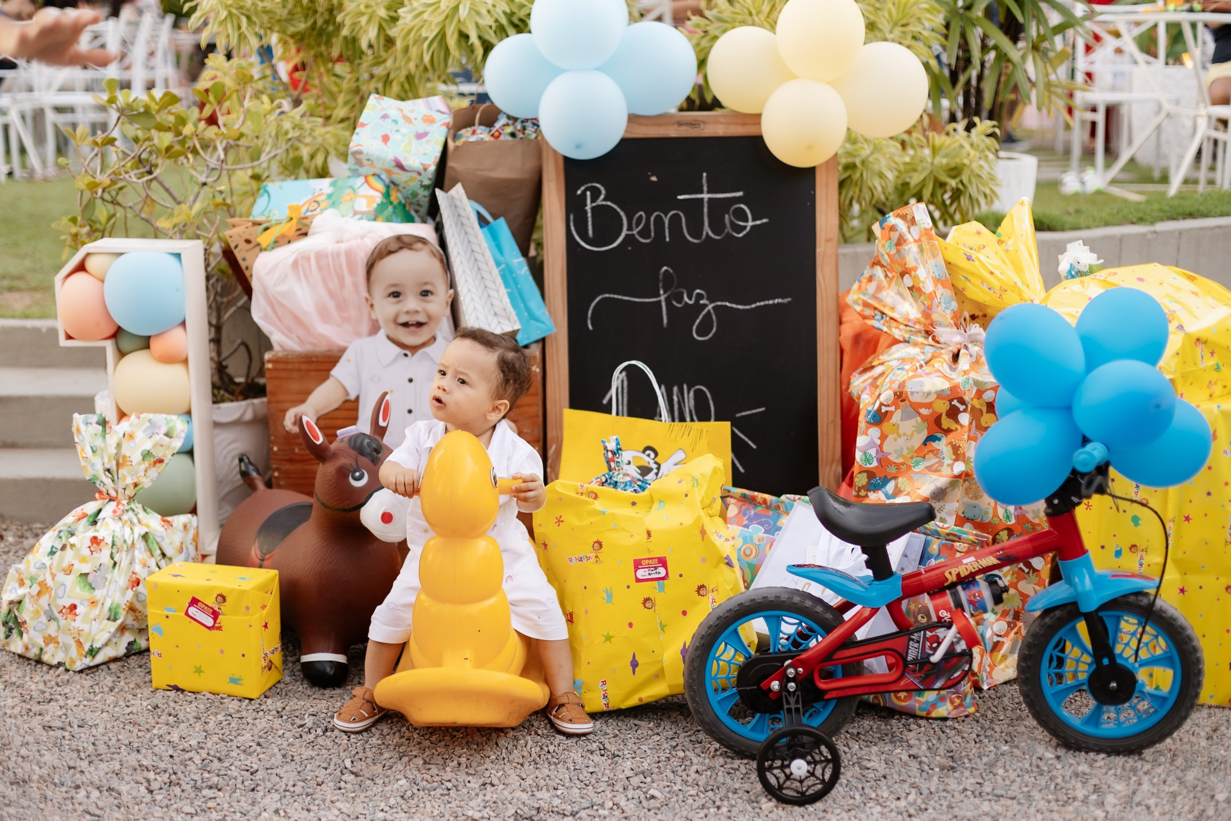 Bento 1 ano • Festa infantil em A Casa com Jardim | Fotografia de Família em Brasília e Recife