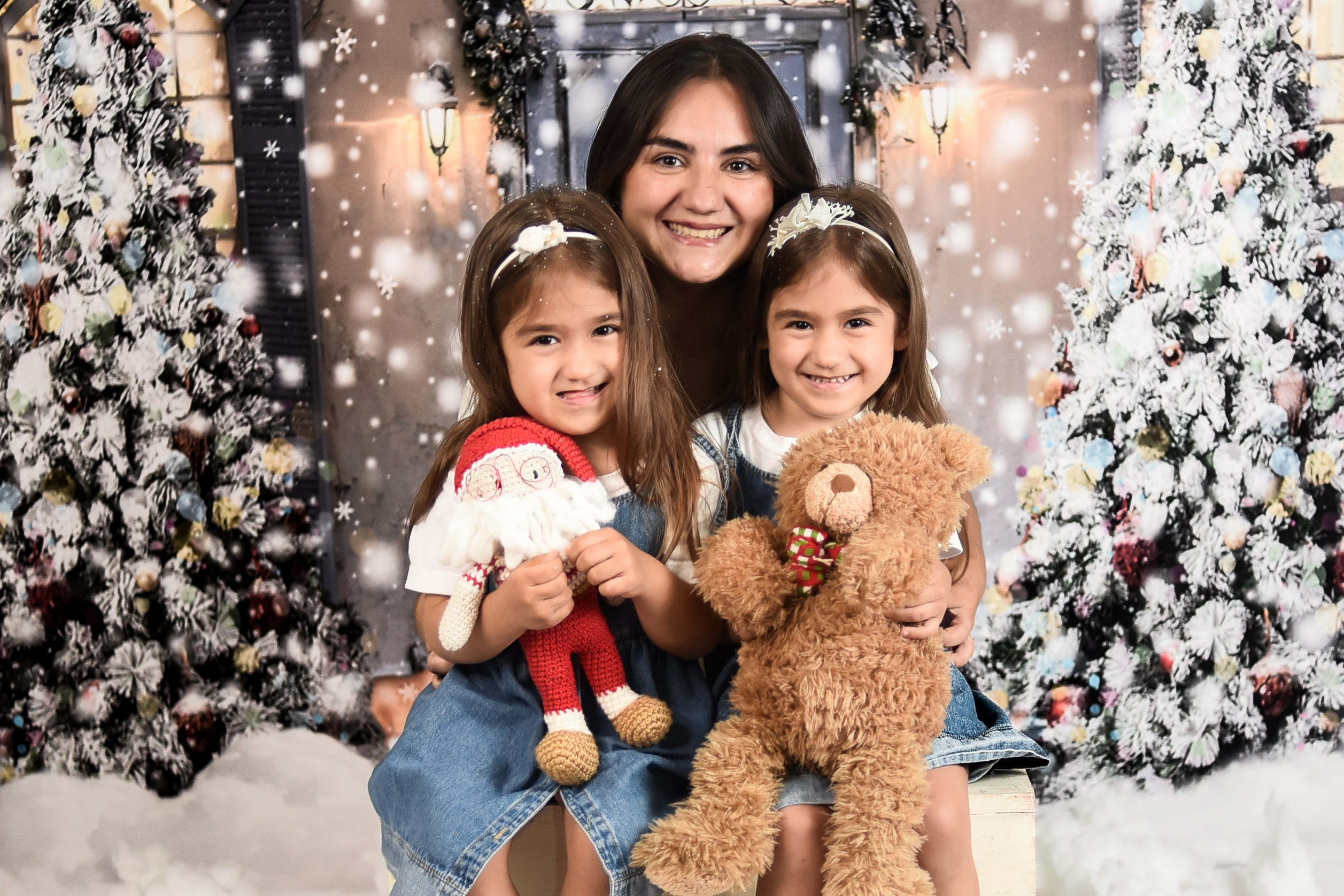 Sesión Navideña de Ariana y Martina. Fotografo de casamiento en misiones y fotógrafo de familia  Posadas