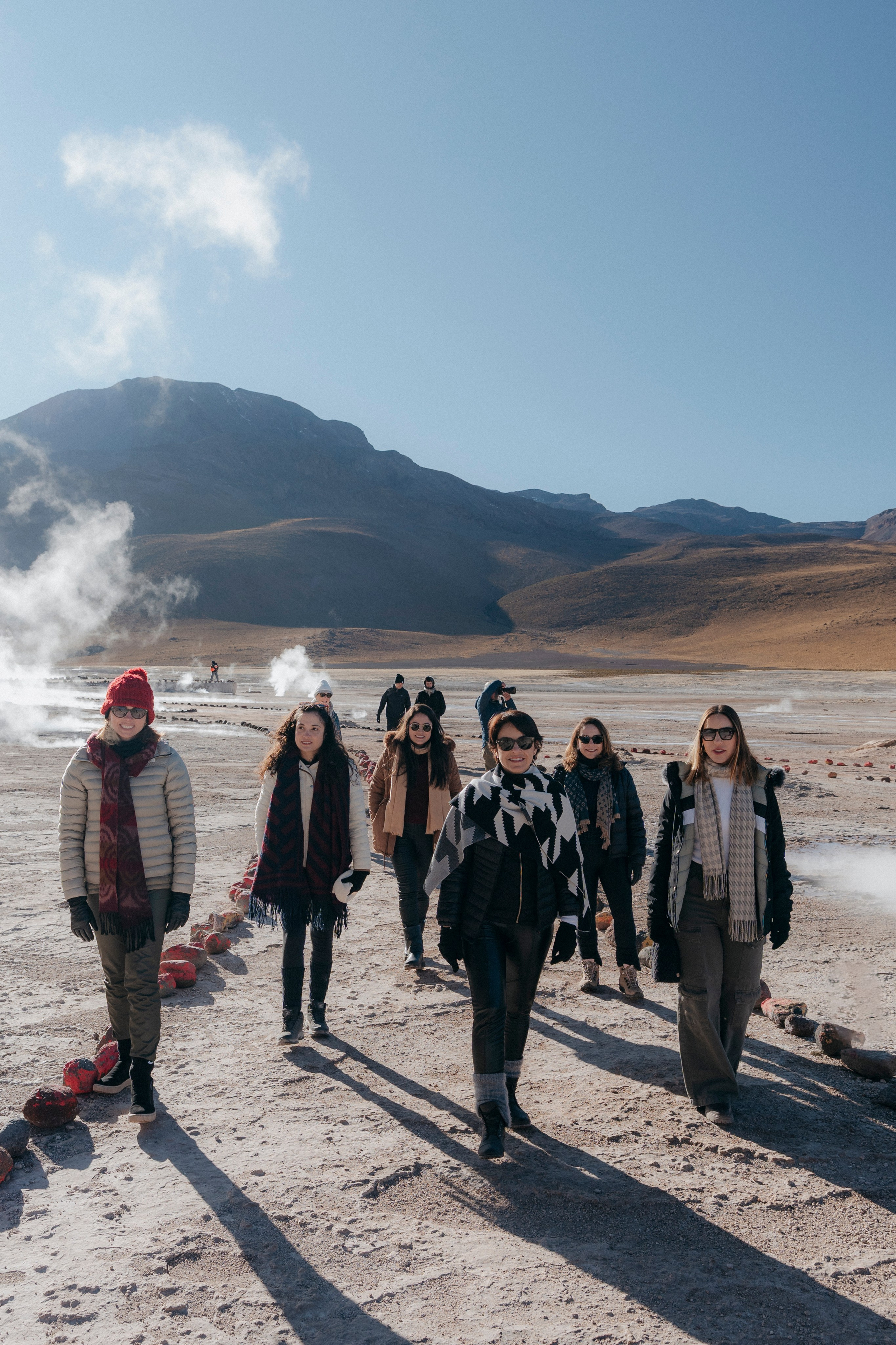 Cobertura de passeio — Geyser el Tatio. Fotógrafo em San Pedro de Atacama