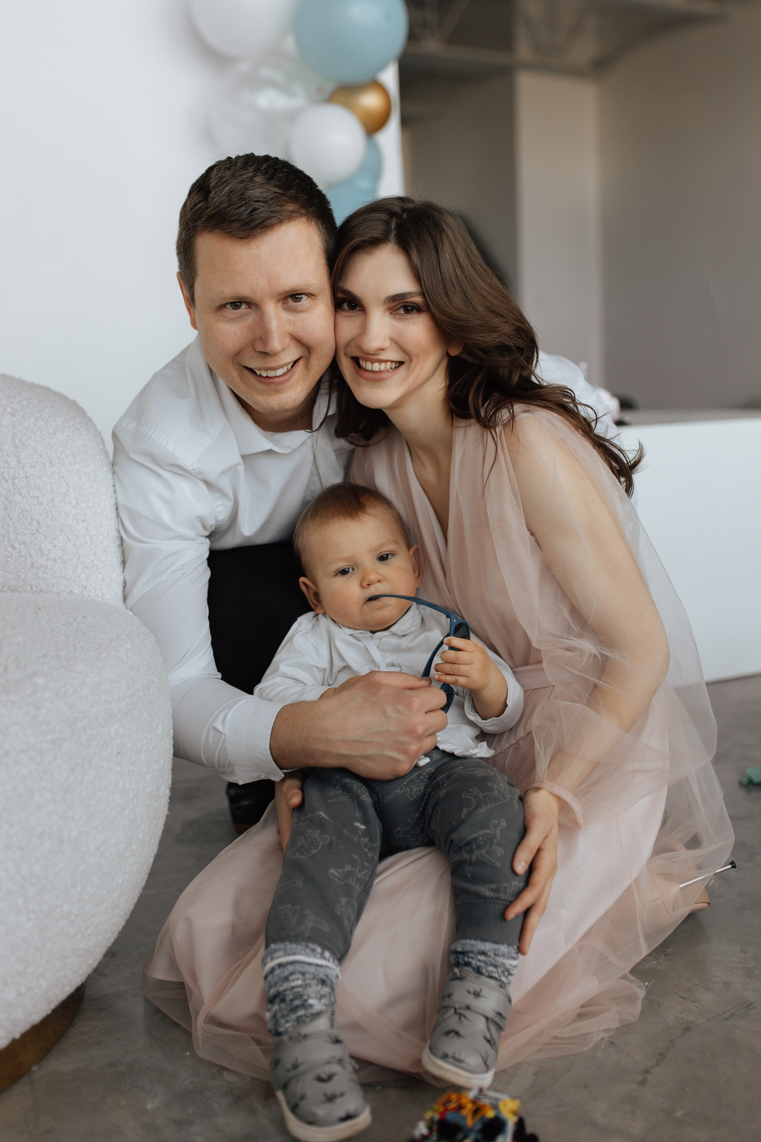 Aleksandr’s first birthday. Photographer Elvira Hryshchenko