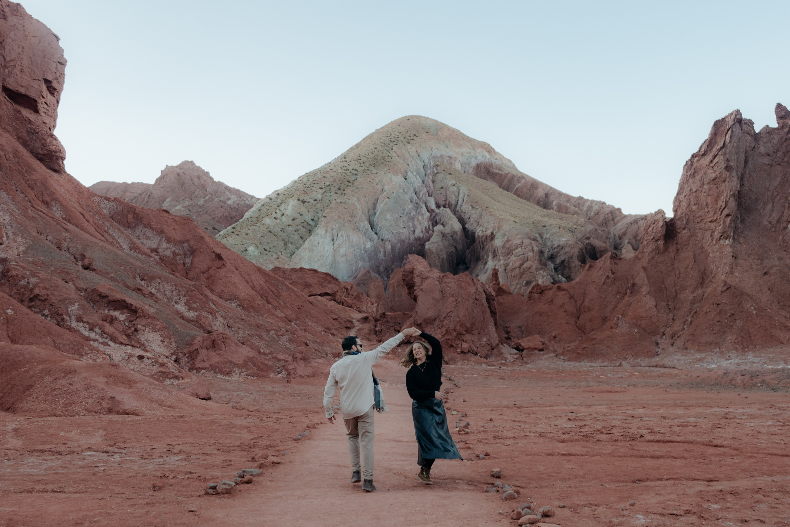 Vale do Arcoíris — Ensaio casual. Fotógrafo em San Pedro de Atacama