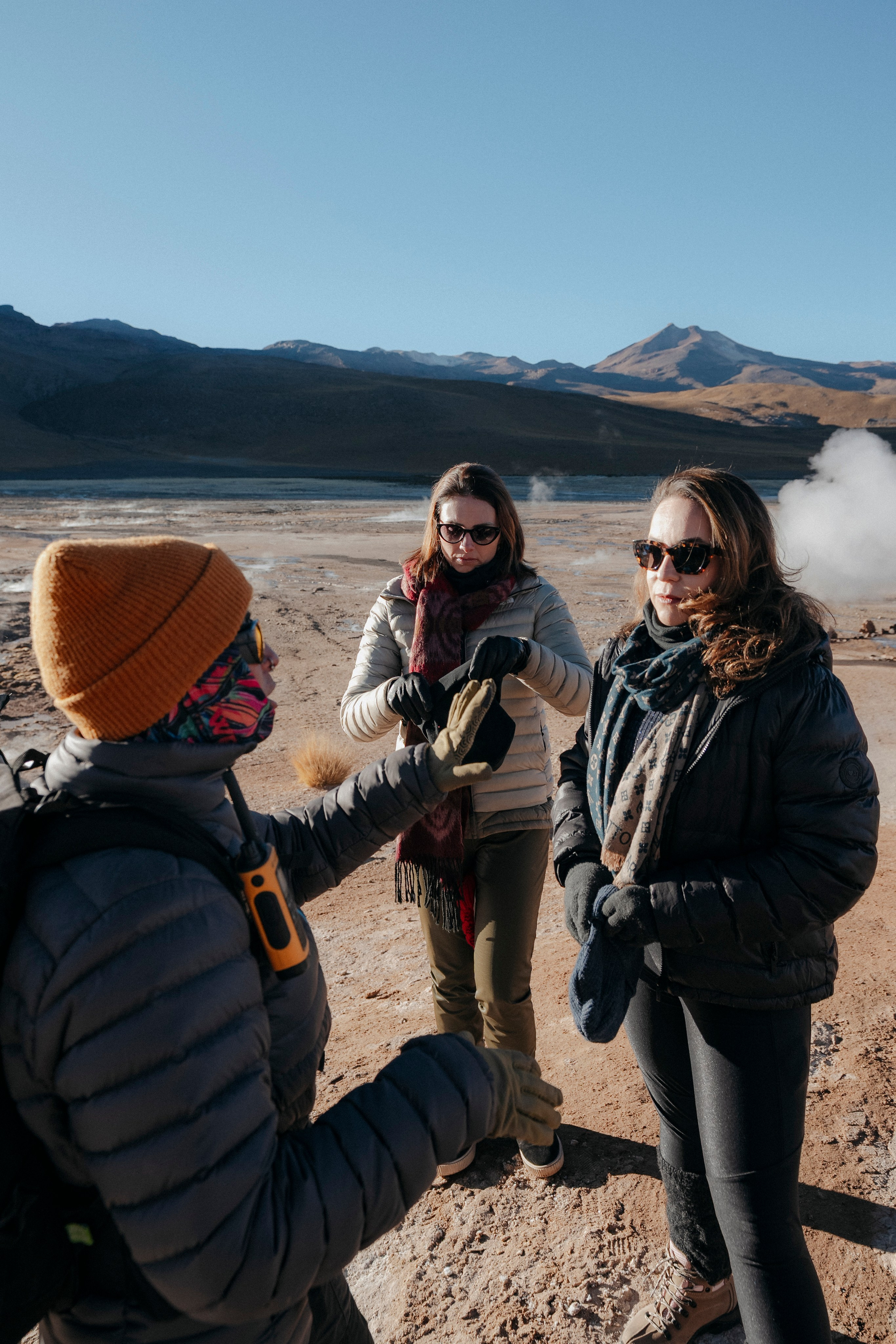 Cobertura de passeio — Geyser el Tatio. Fotógrafo em San Pedro de Atacama
