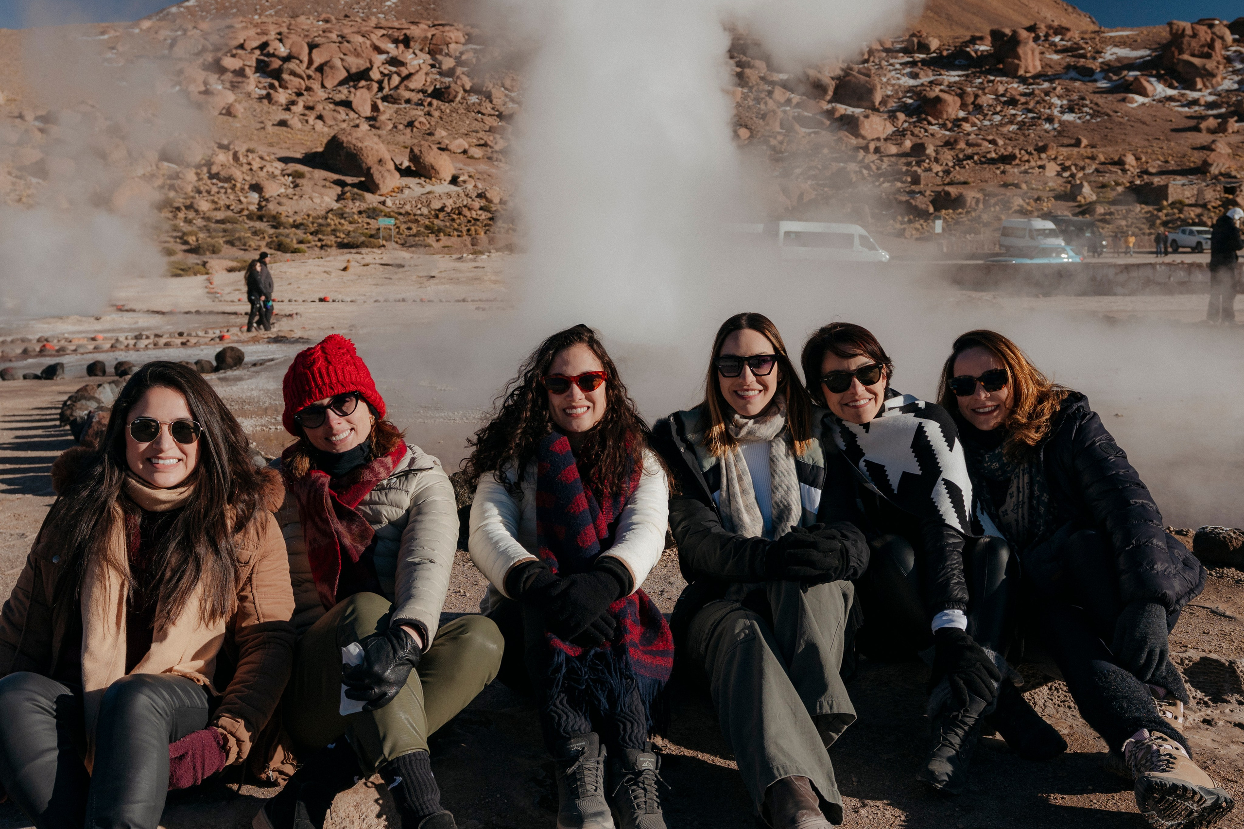 Cobertura de passeio — Geyser el Tatio. Fotógrafo em San Pedro de Atacama