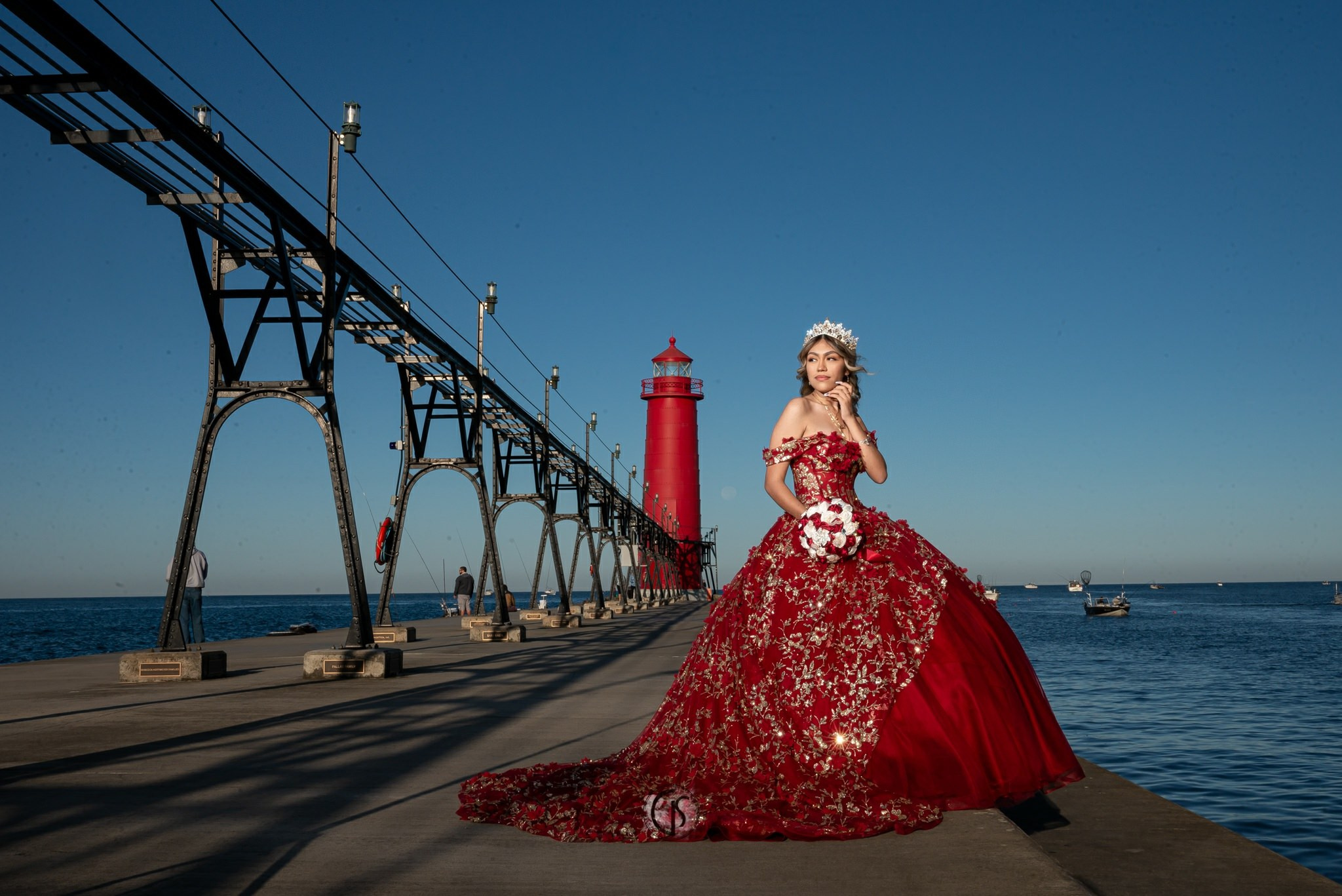 Fotografía de quinceañera