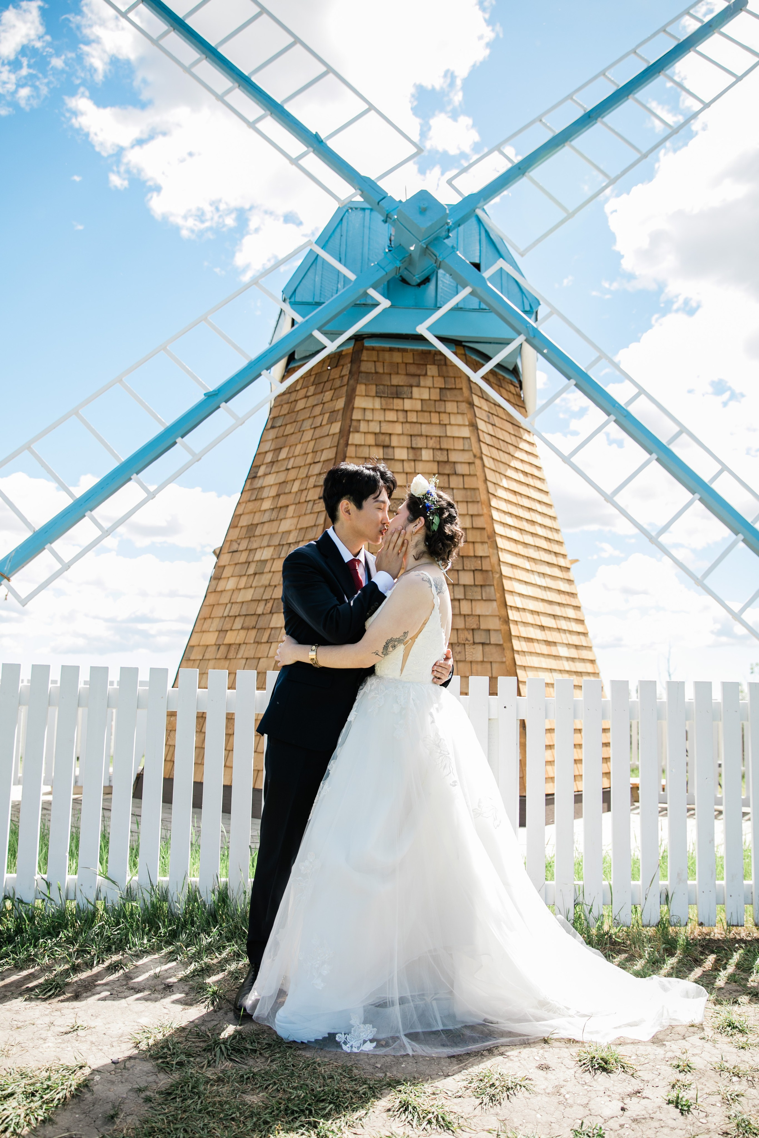 Debbie & Vince Wedding. Fotografía accesible en Calgary