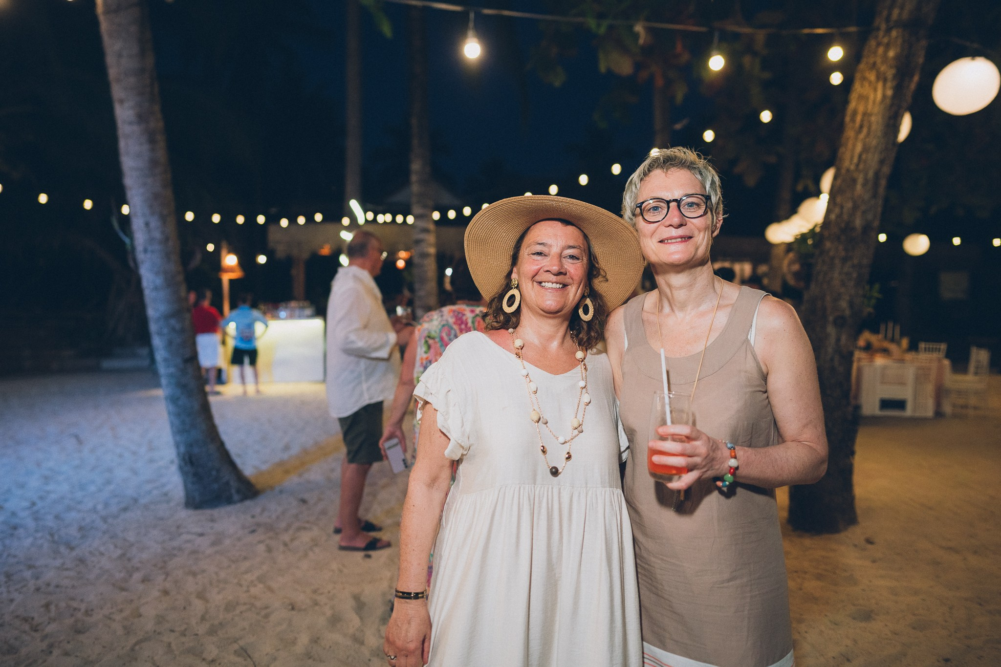Luxury Beach Wedding Reception