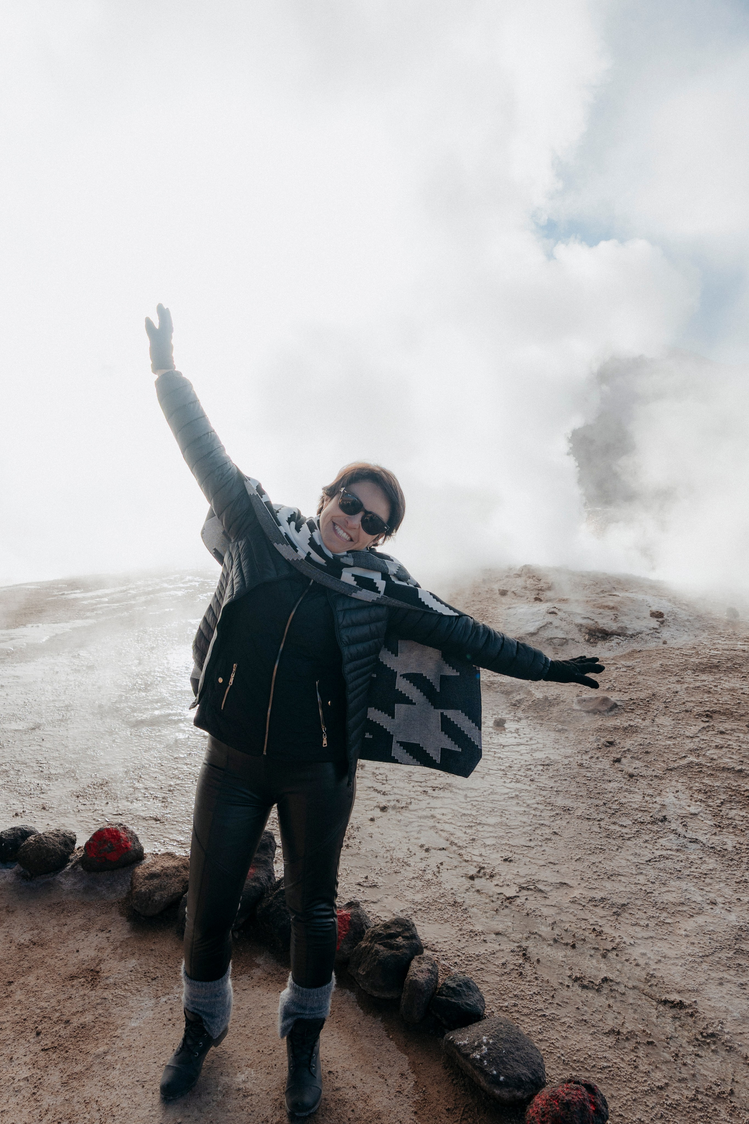 Cobertura de passeio — Geyser el Tatio. Fotógrafo em San Pedro de Atacama