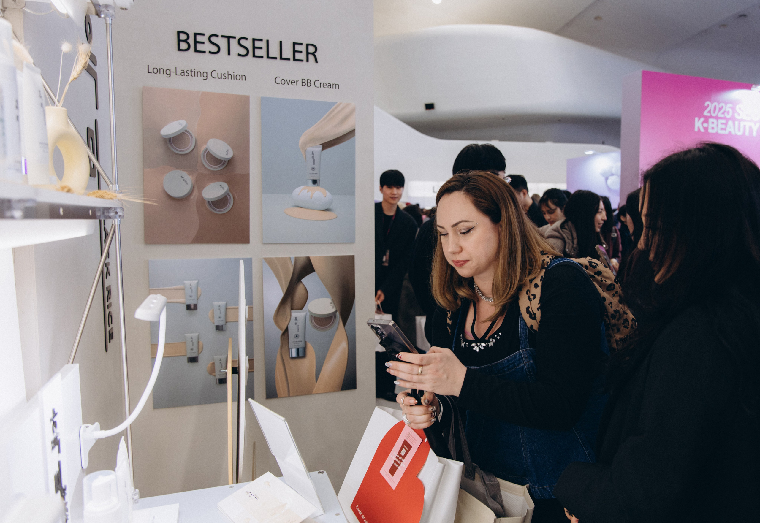 Seoul beauty expo 2025 (Black Rice). Портретный фотограф в Южной Корее Ольга Лян