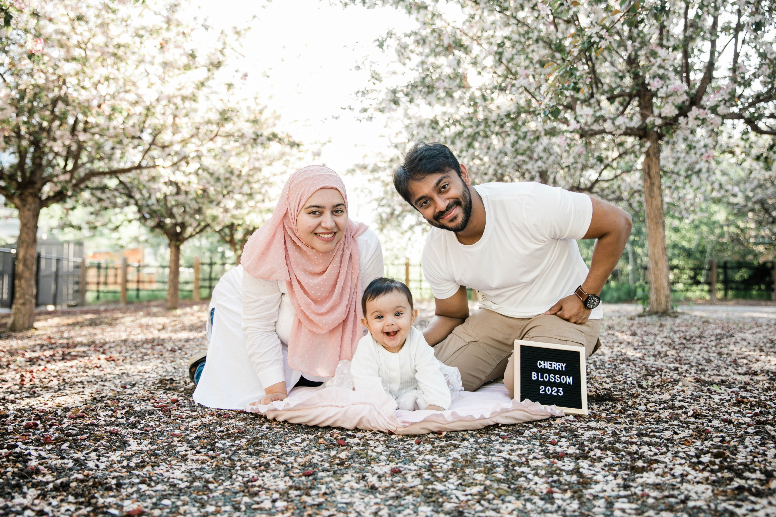 Cherry Blossom — Nabeel Family. Ching Li Photography