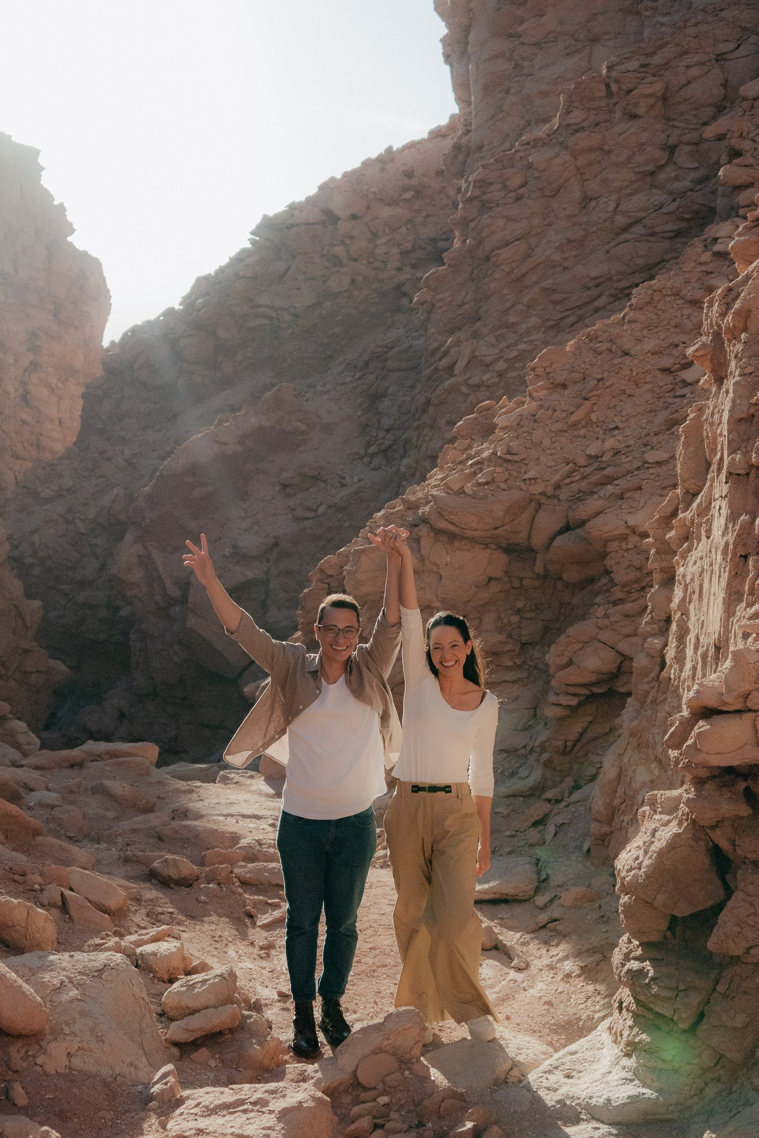 Vale dos Cogumelos — Sessão casual. Fotógrafo em San Pedro de Atacama