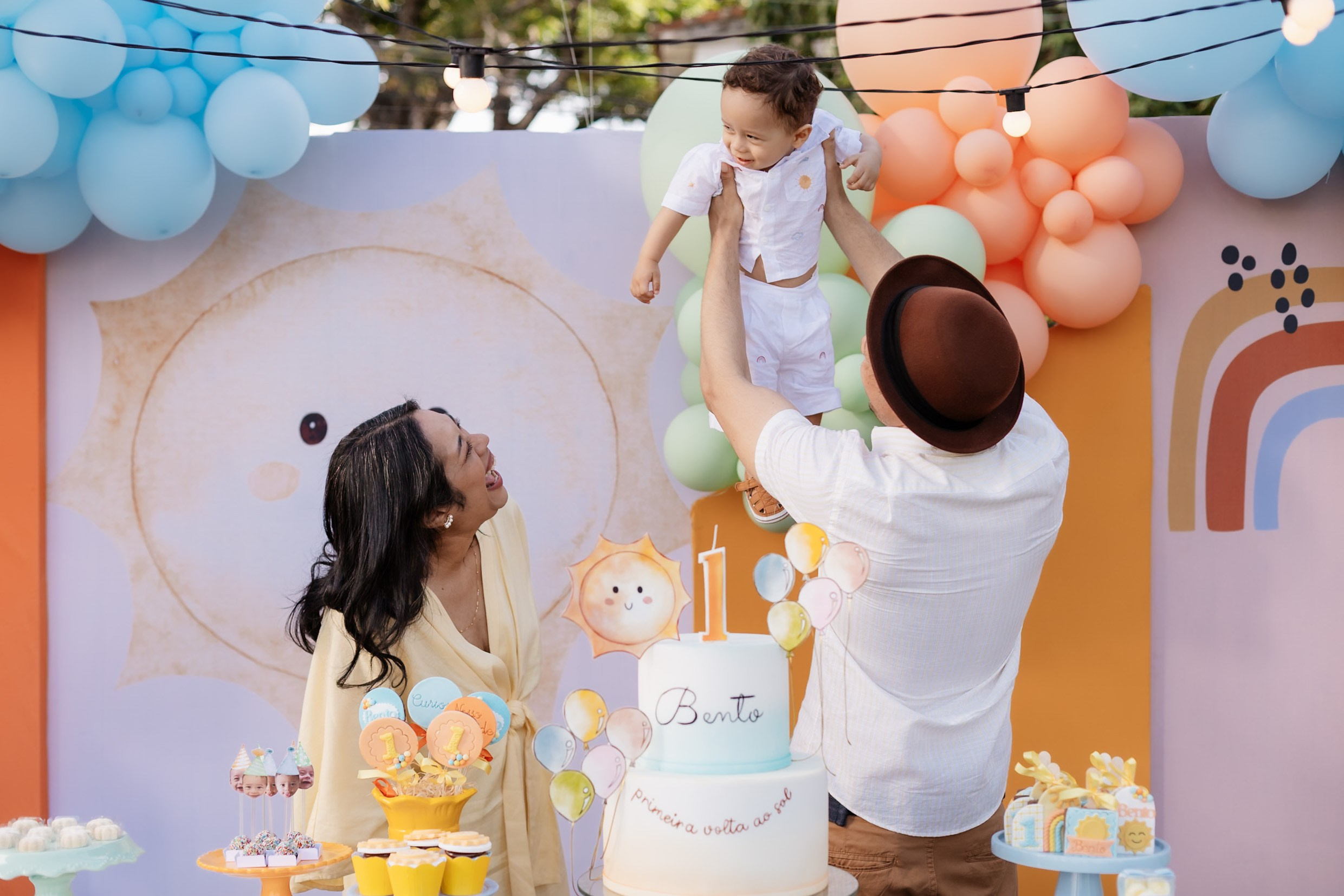 Bento 1 ano • Festa infantil em A Casa com Jardim | Fotografia de Família em Brasília e Recife