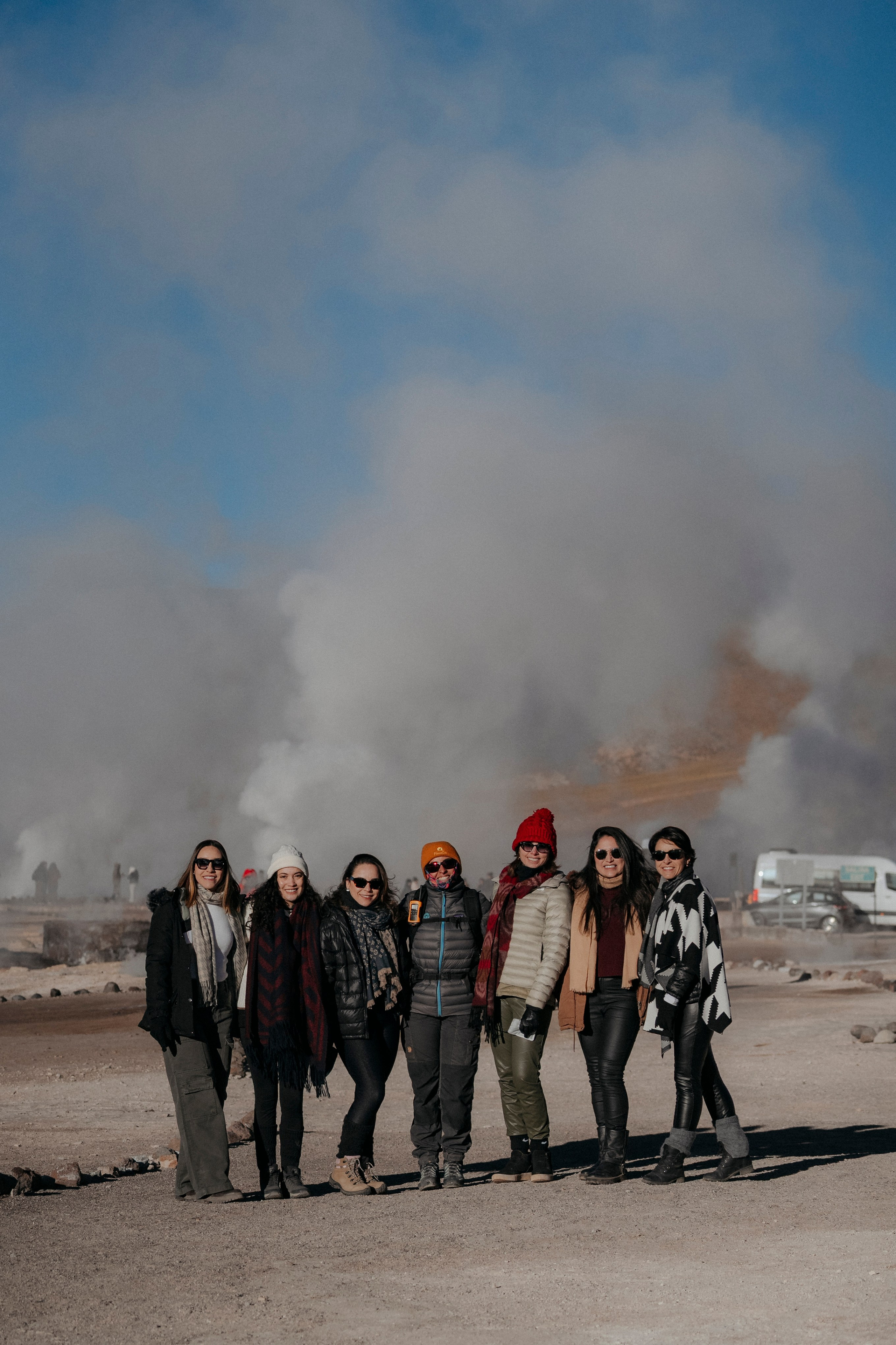 Cobertura de passeio — Geyser el Tatio. Fotógrafo em San Pedro de Atacama
