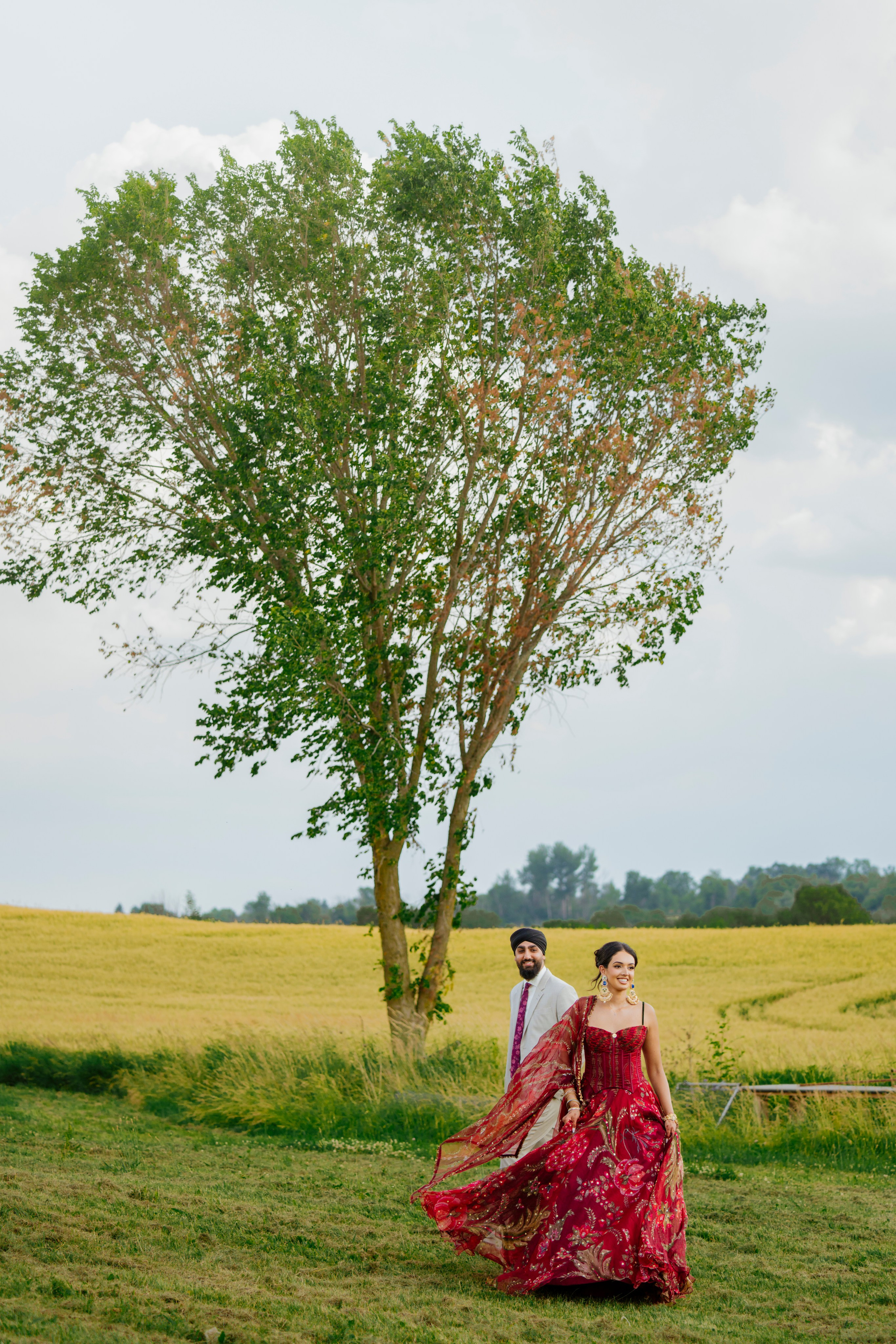 Nooreen & Jugraj. Studio Kunal Photography