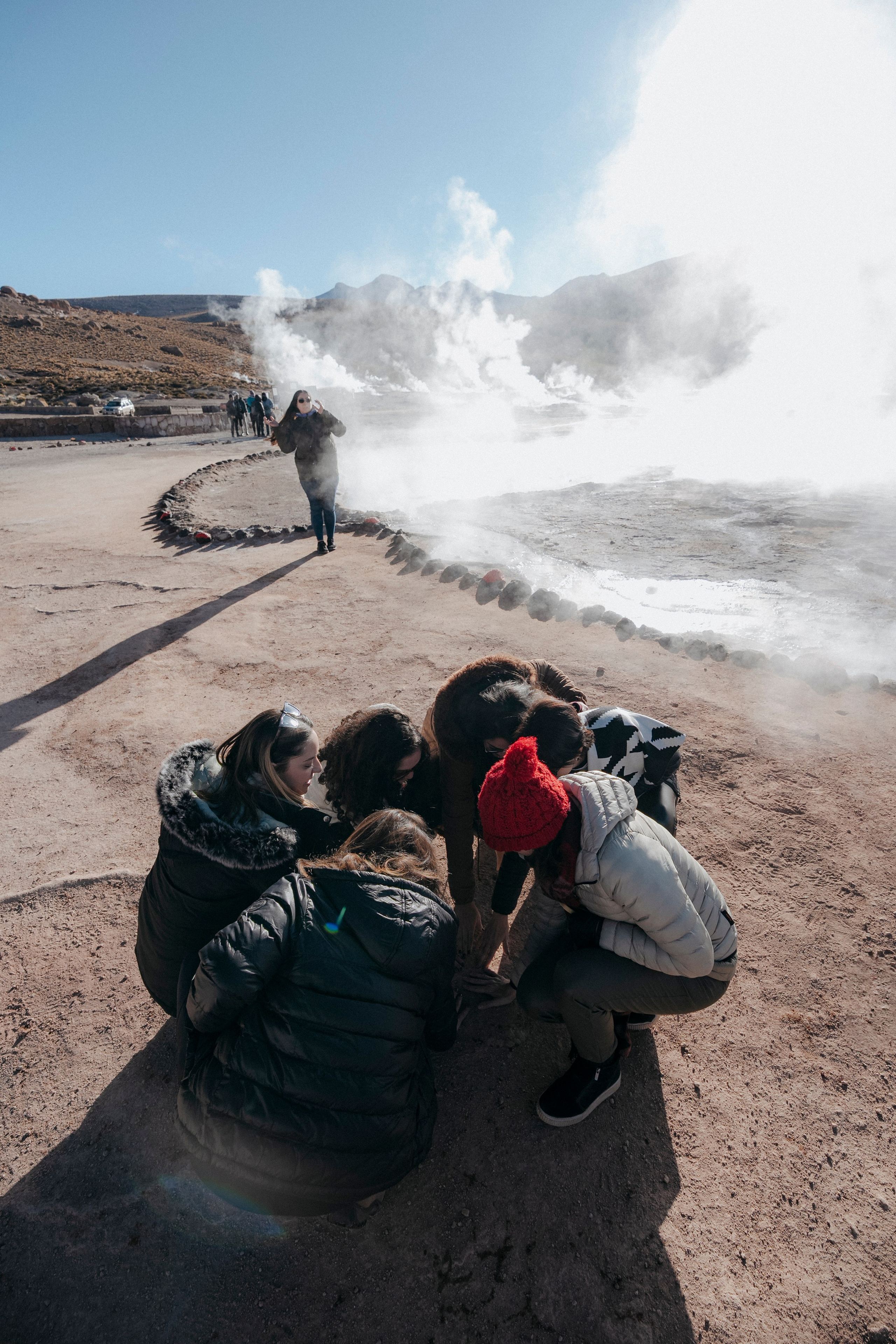 Cobertura de passeio — Geyser el Tatio. Fotógrafo em San Pedro de Atacama