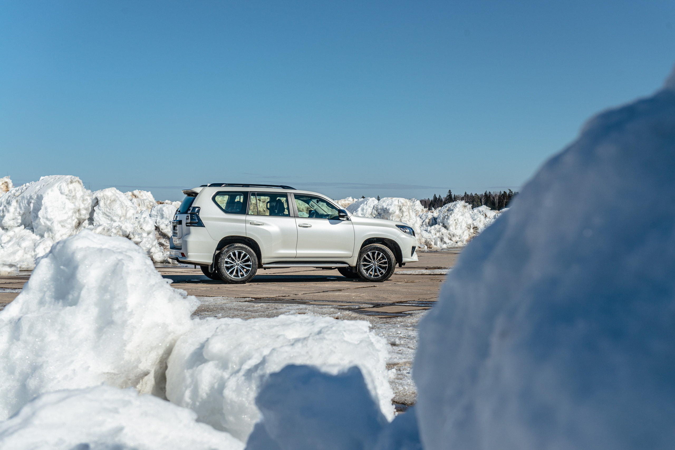 Автомобильная фотосъемка Toyota Prado 2022. PHOTOGRAPHER QUINTANA ROO