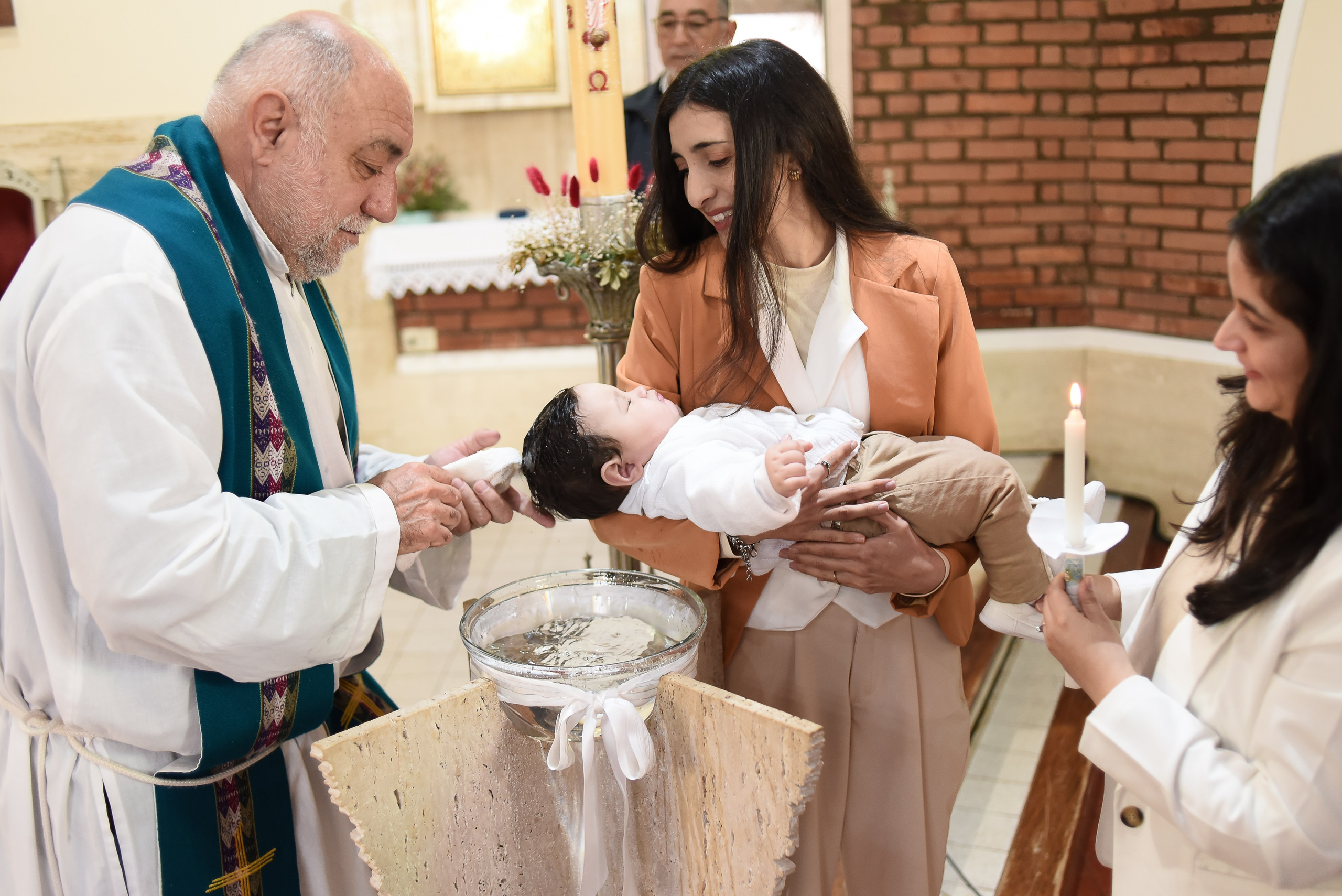 Bautismo de Gino. Fotografo de casamiento en misiones y fotógrafo de familia  Posadas