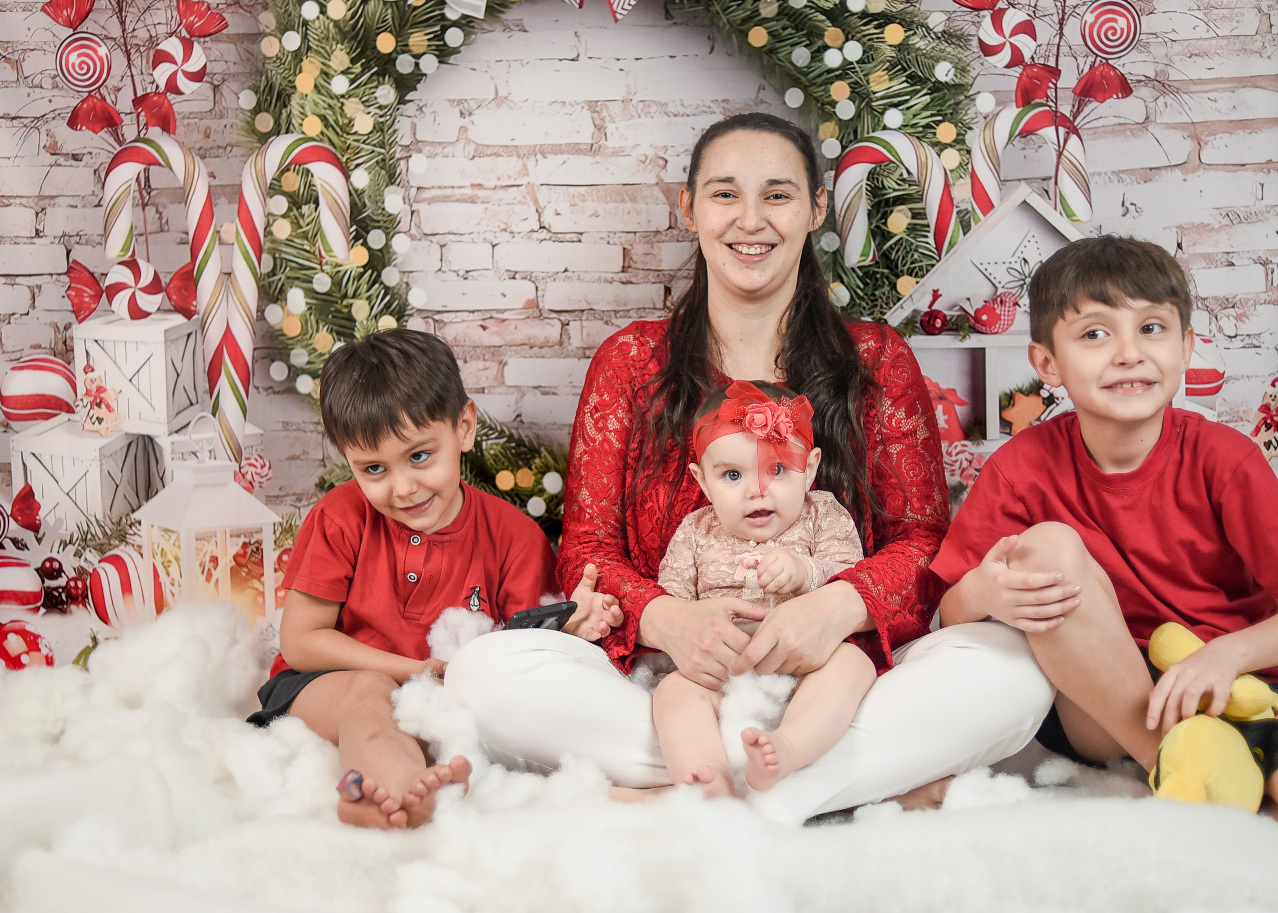 Sesión Navideña de Alaia y Familia. Fotografo de casamiento en misiones y fotógrafo de familia  Posadas